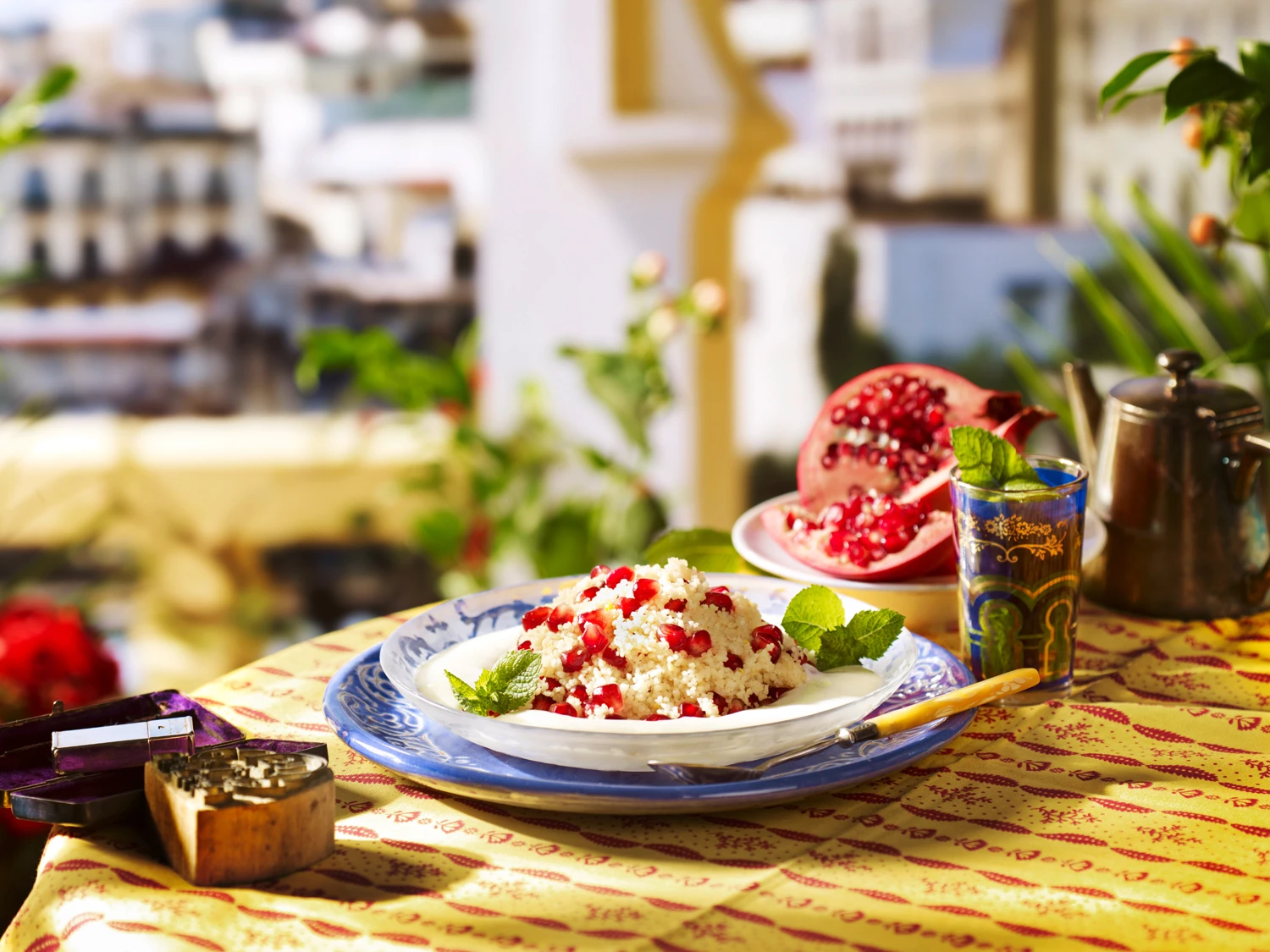 © GUSTO / Stefan Liewehr Granatapfel-Couscous