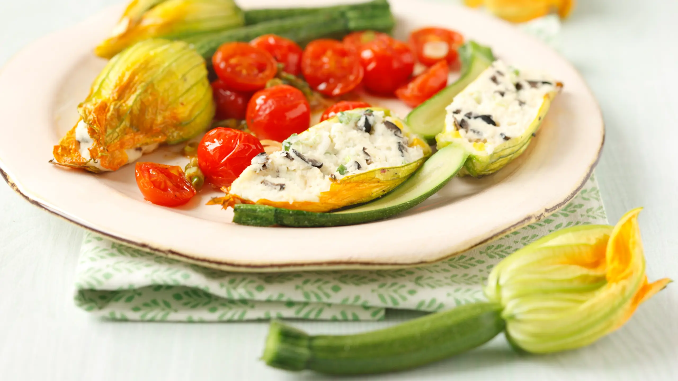 © Theresa Schrems Zucchiniblüten
