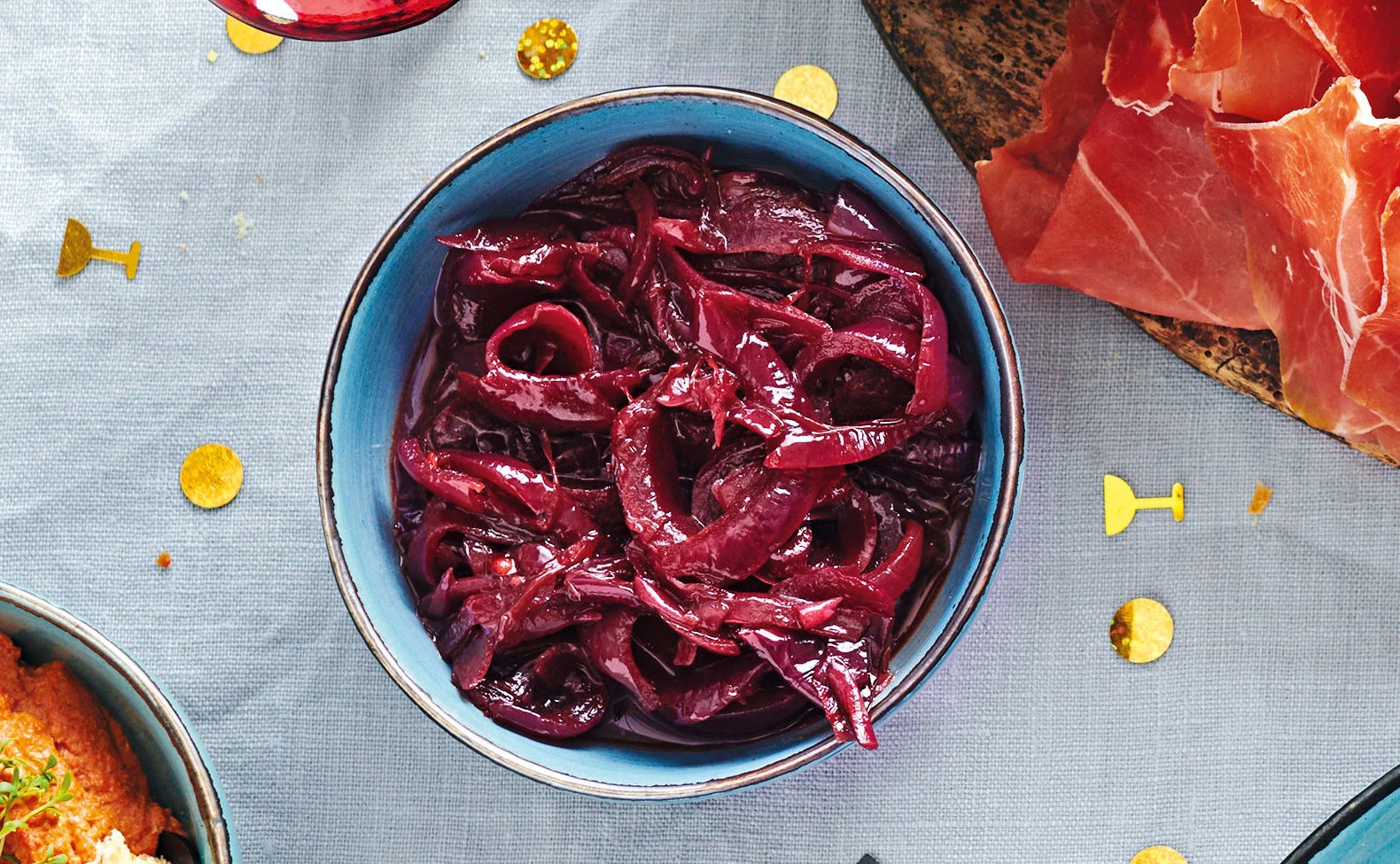 Süß-saure Zwiebelmarmelade