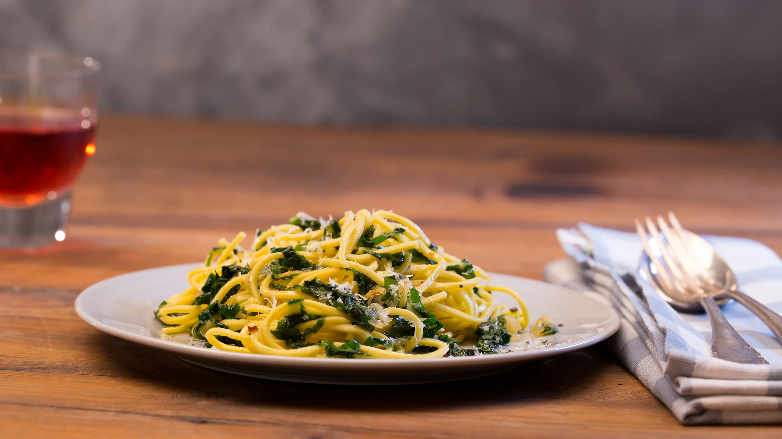 © G+J Digital Products Spaghetti mit Bärlauch