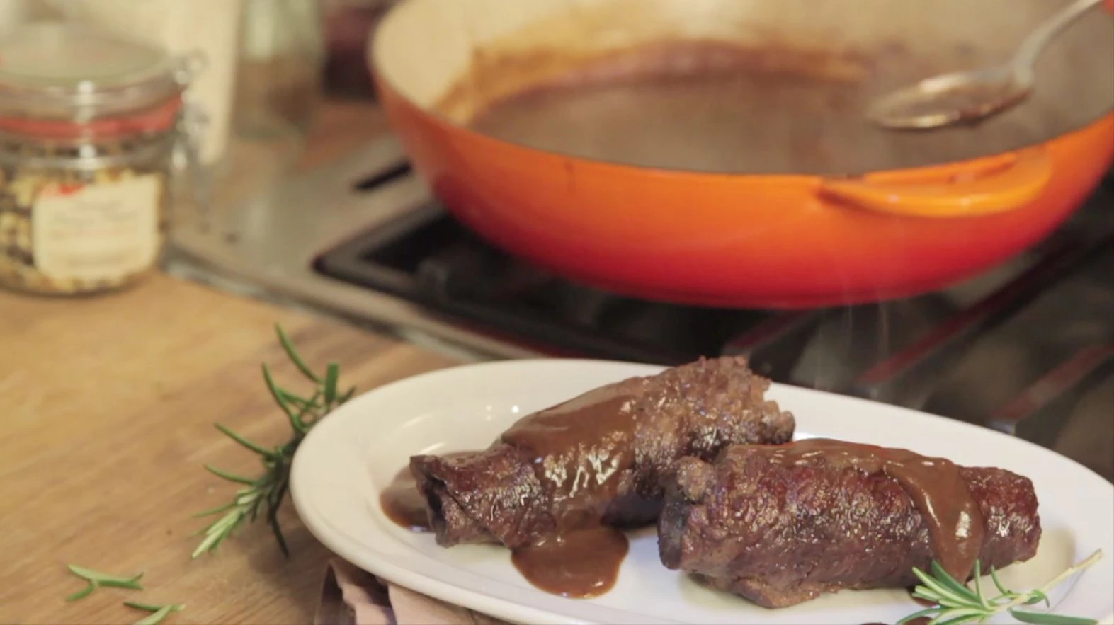 Klassische Rindsrouladen