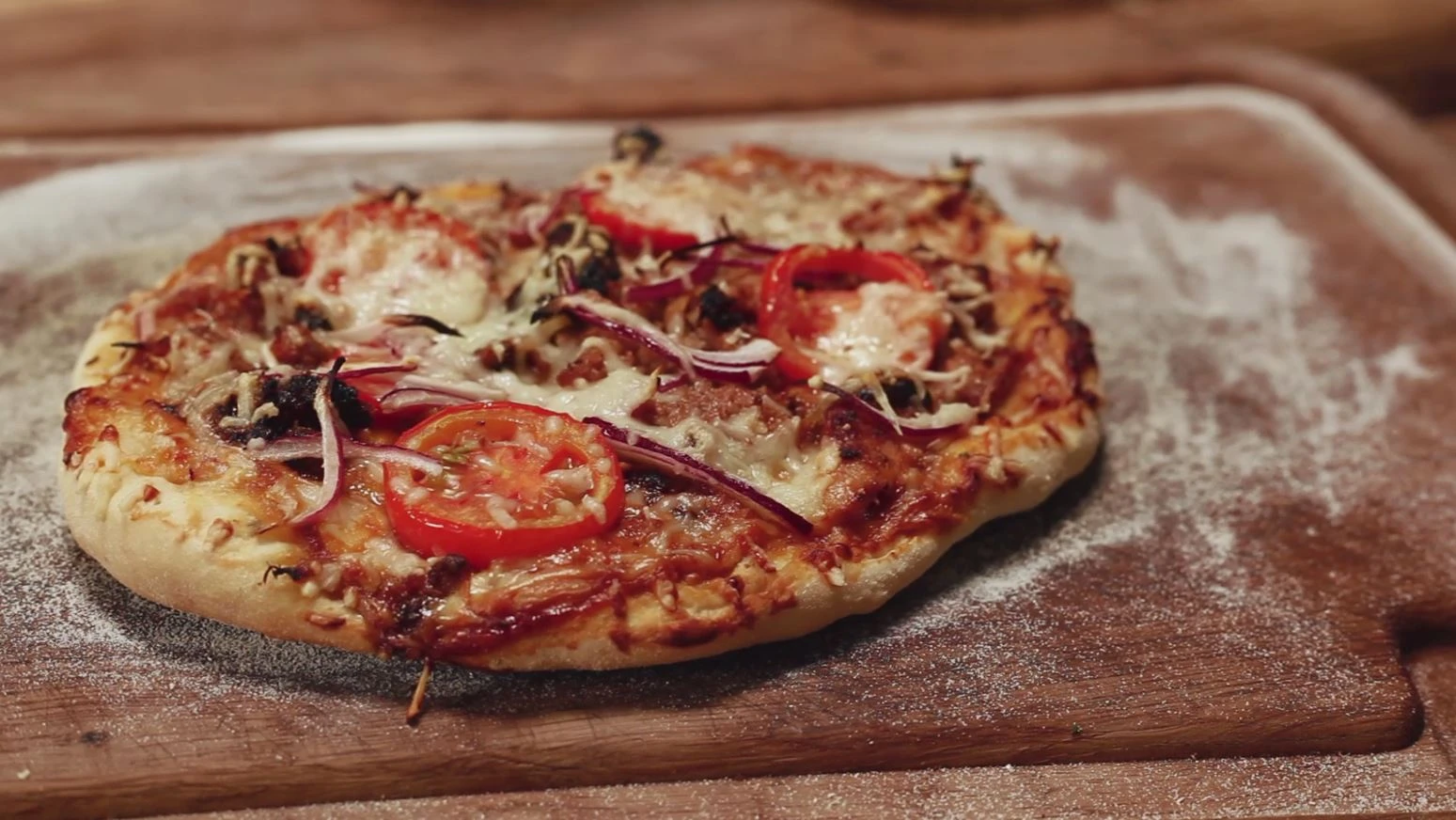 BBQ-Pizza