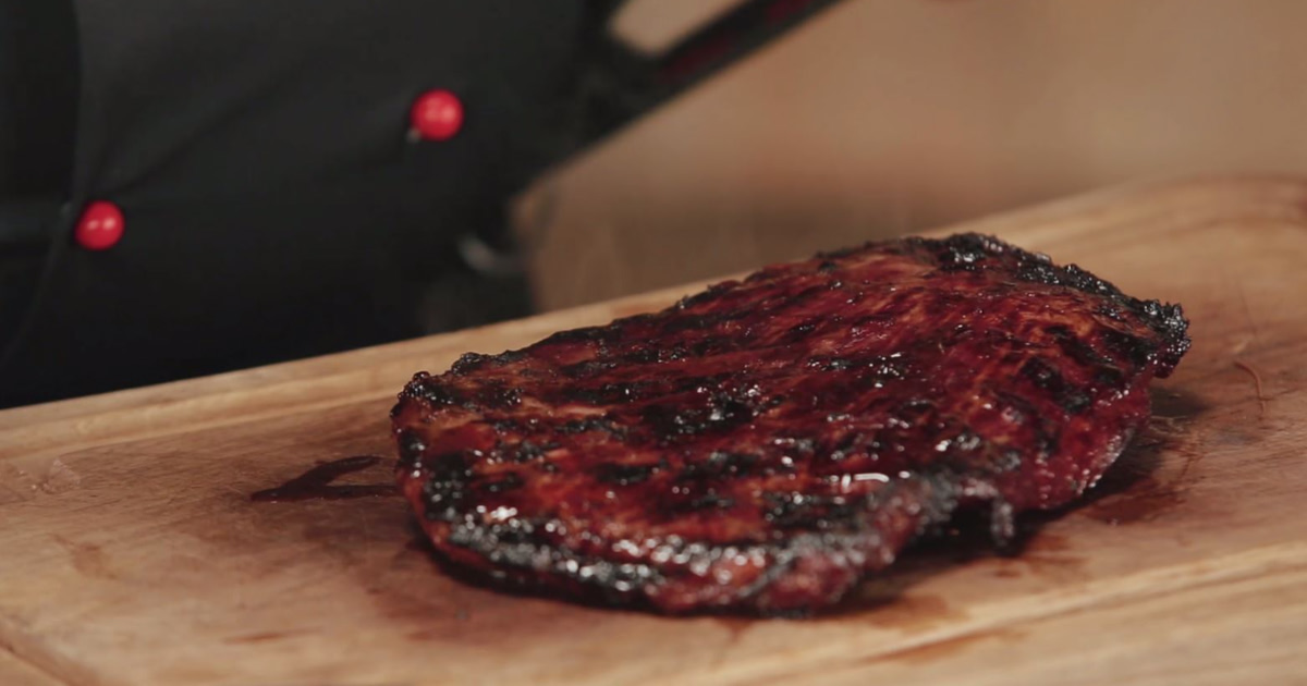Flank Steak vom Grill [Video]