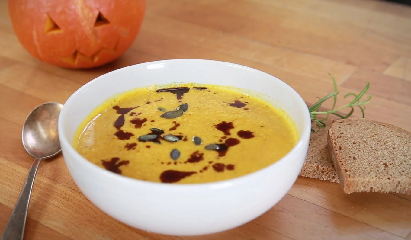 Kürbiscremesuppe