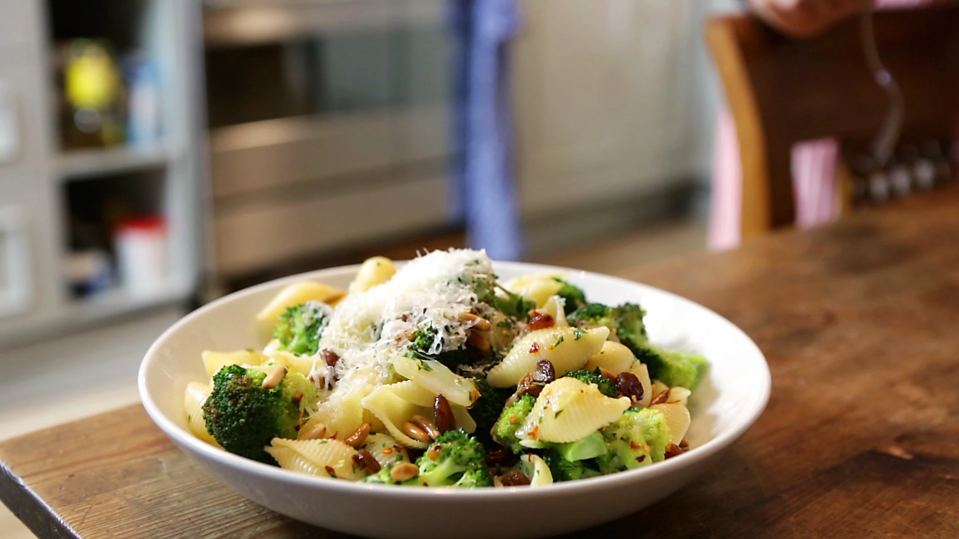 Veggie-Pasta mit Brokkoli