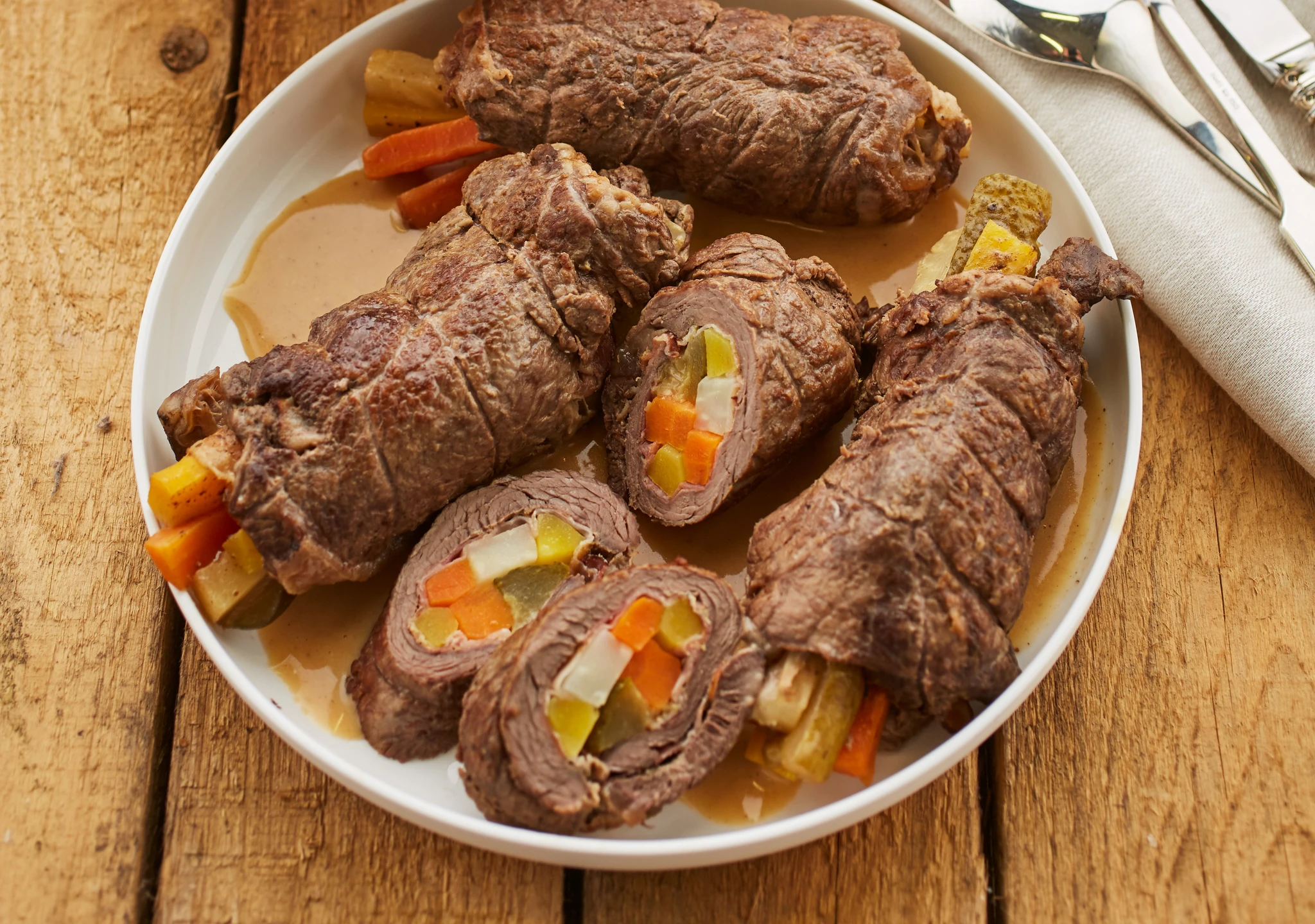 © Herbert Lehmann Rindsrouladen