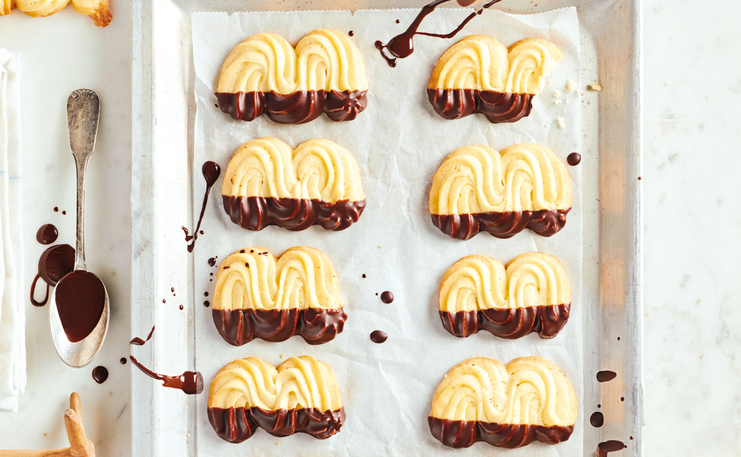 Mürbes Spritzgebäck