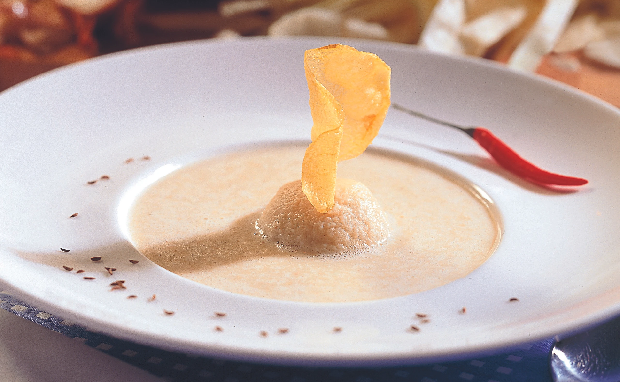 Krautsuppe mit Blunzn-Knöderln