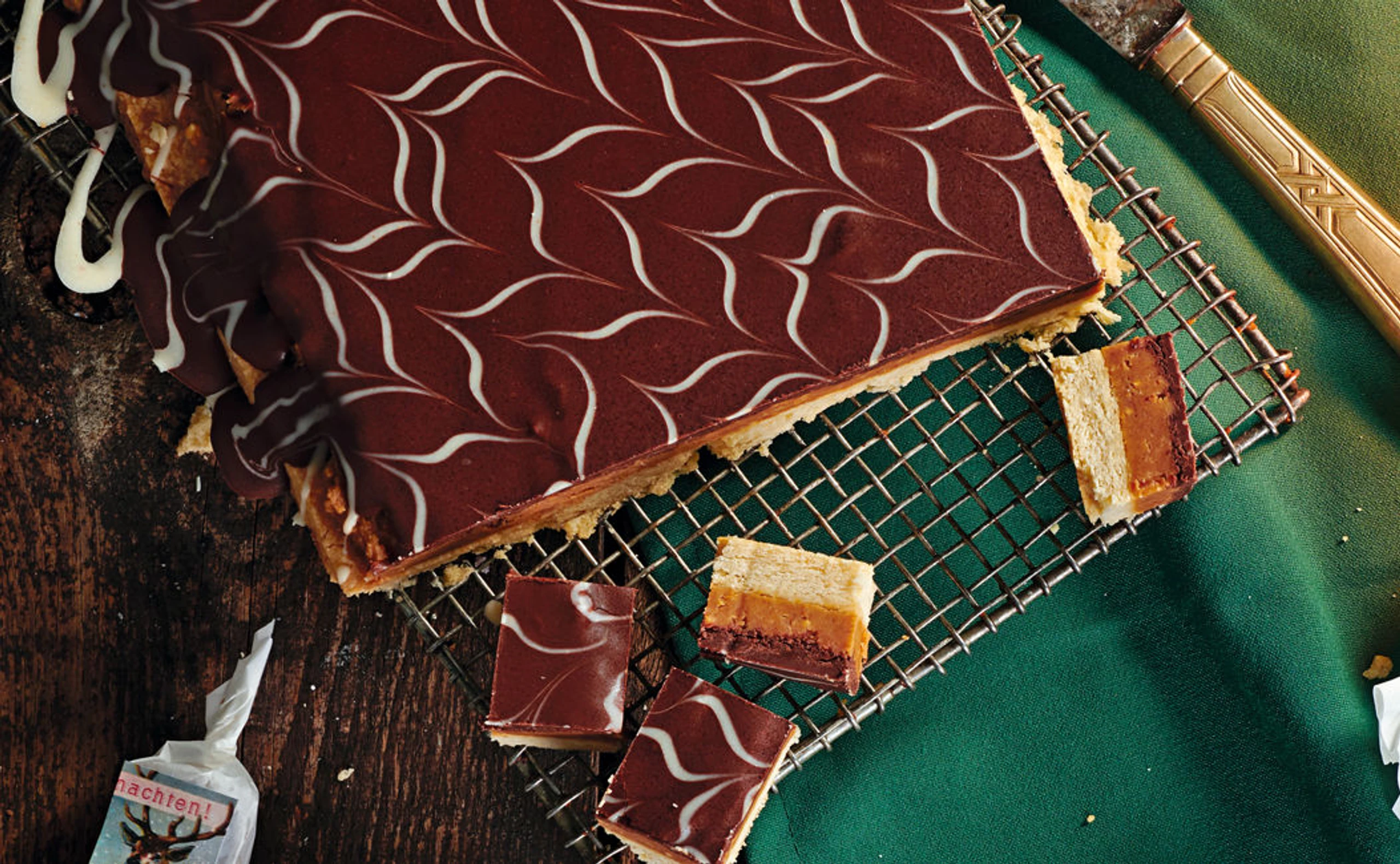 Erdnuss-Karamellkonfekt