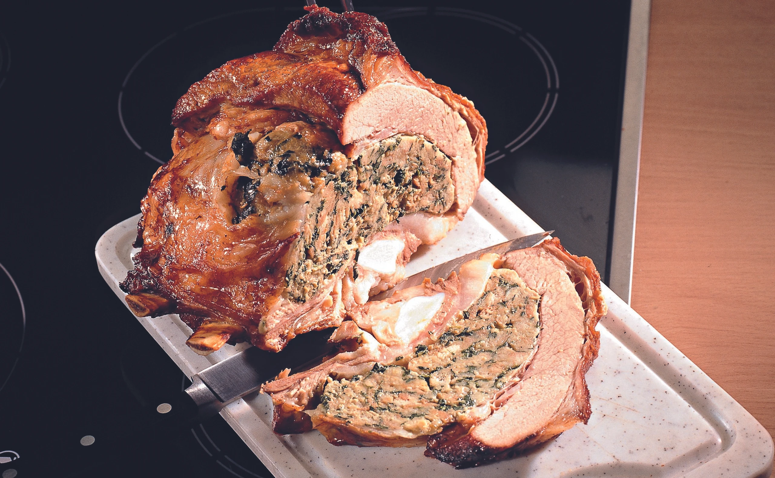 Gefüllte Kalbsbrust auf Florentiner Art