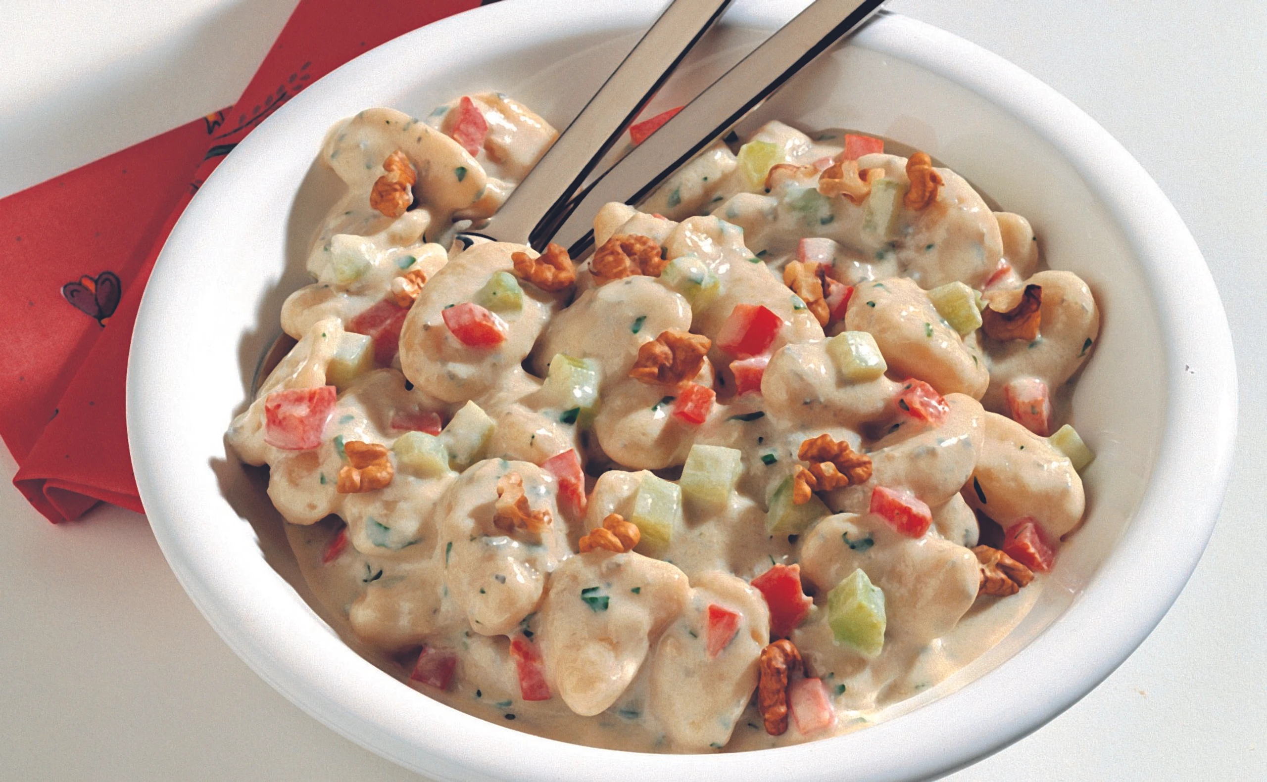 Gnocchi mit Blauschimmelkäse-Sauce