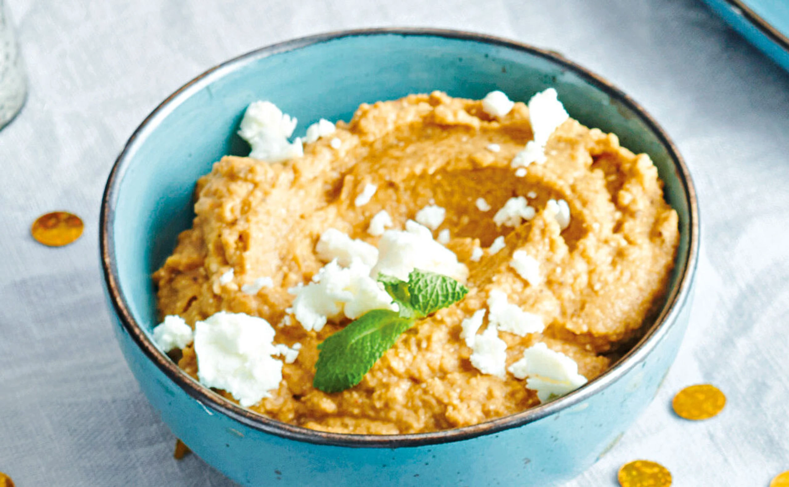 Melanzanicreme mit Feta