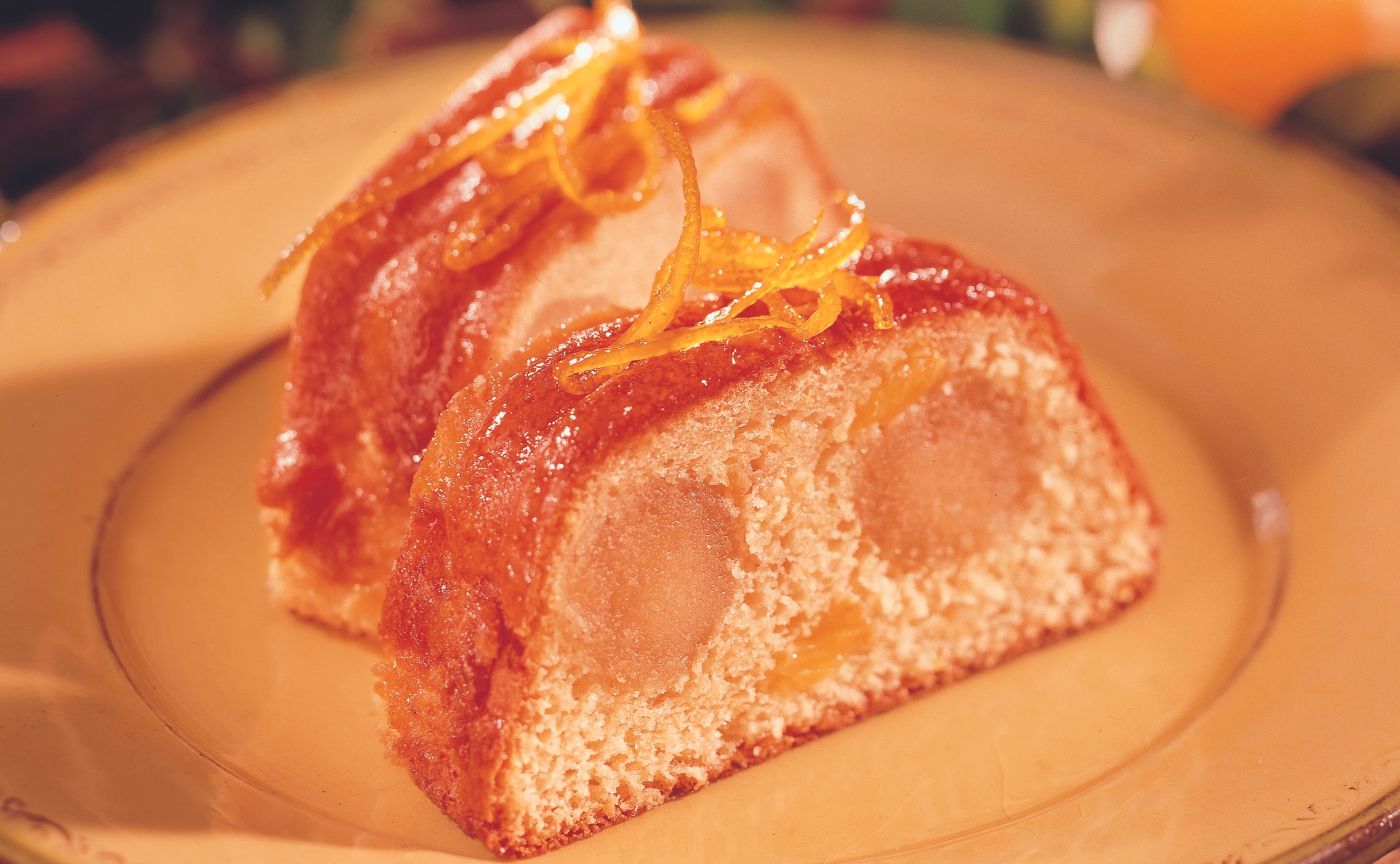 Orangen-Marzipankuchen