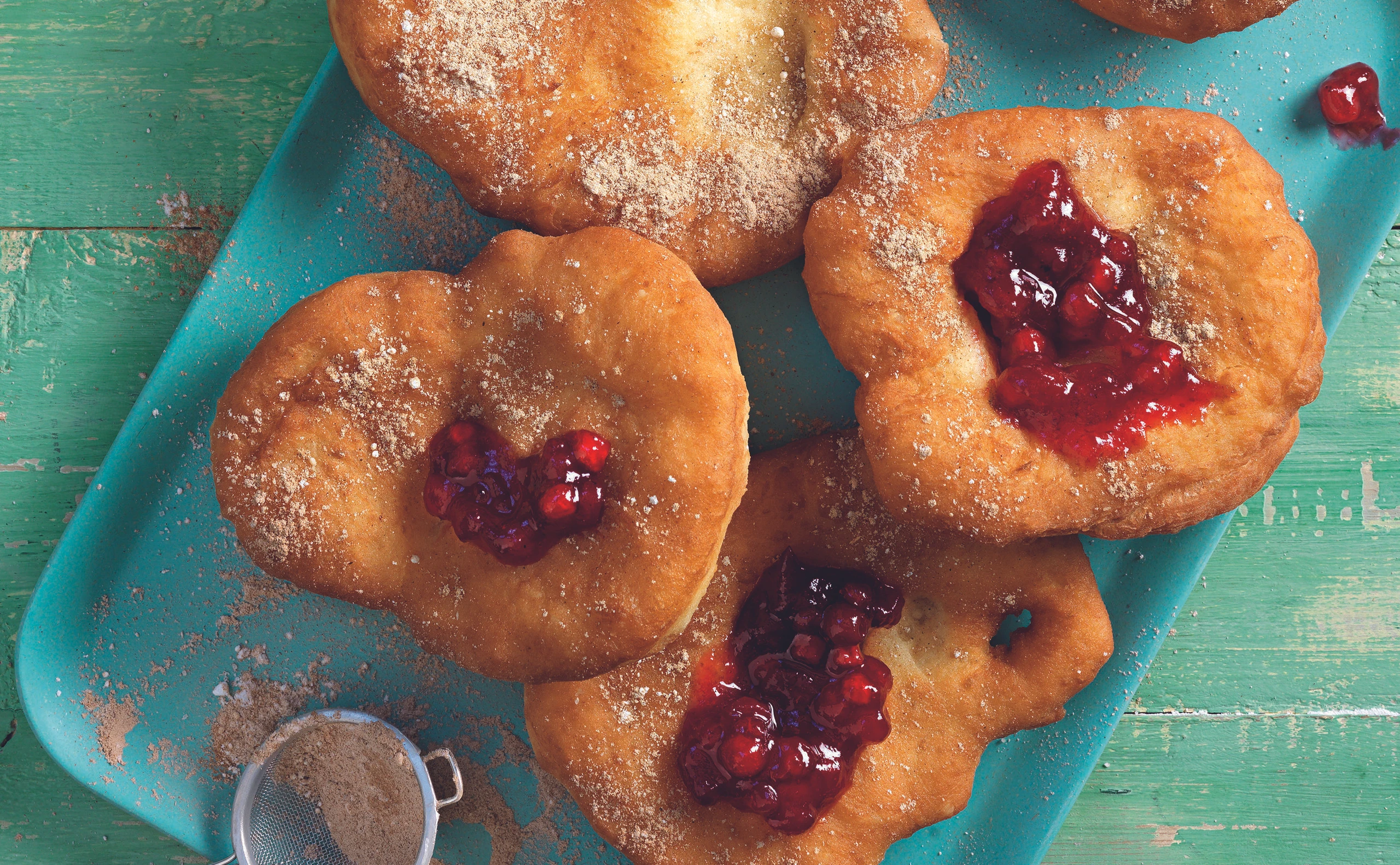 Platzeln mit Preiselbeeren
