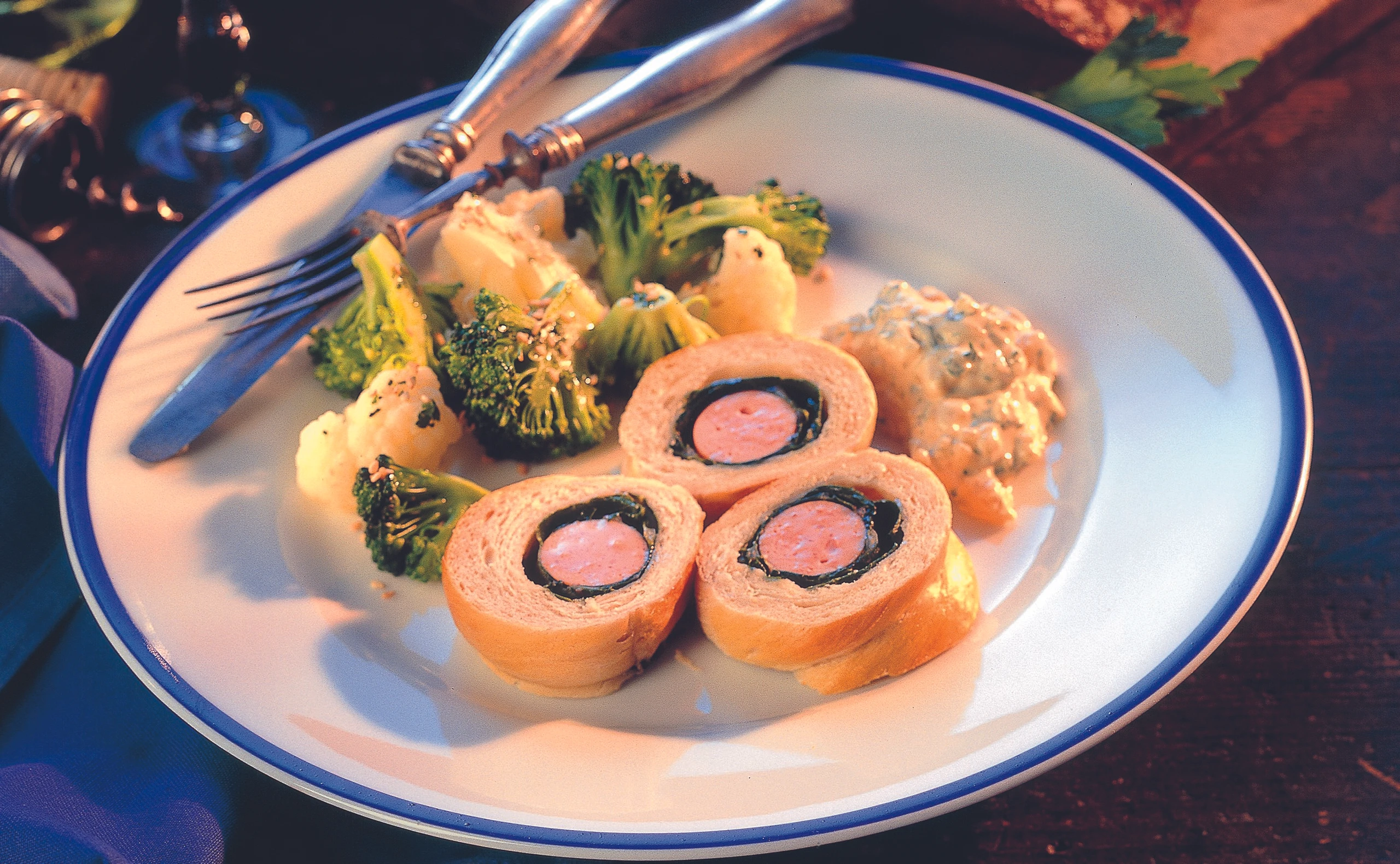 Frankfurter im Teigmantel