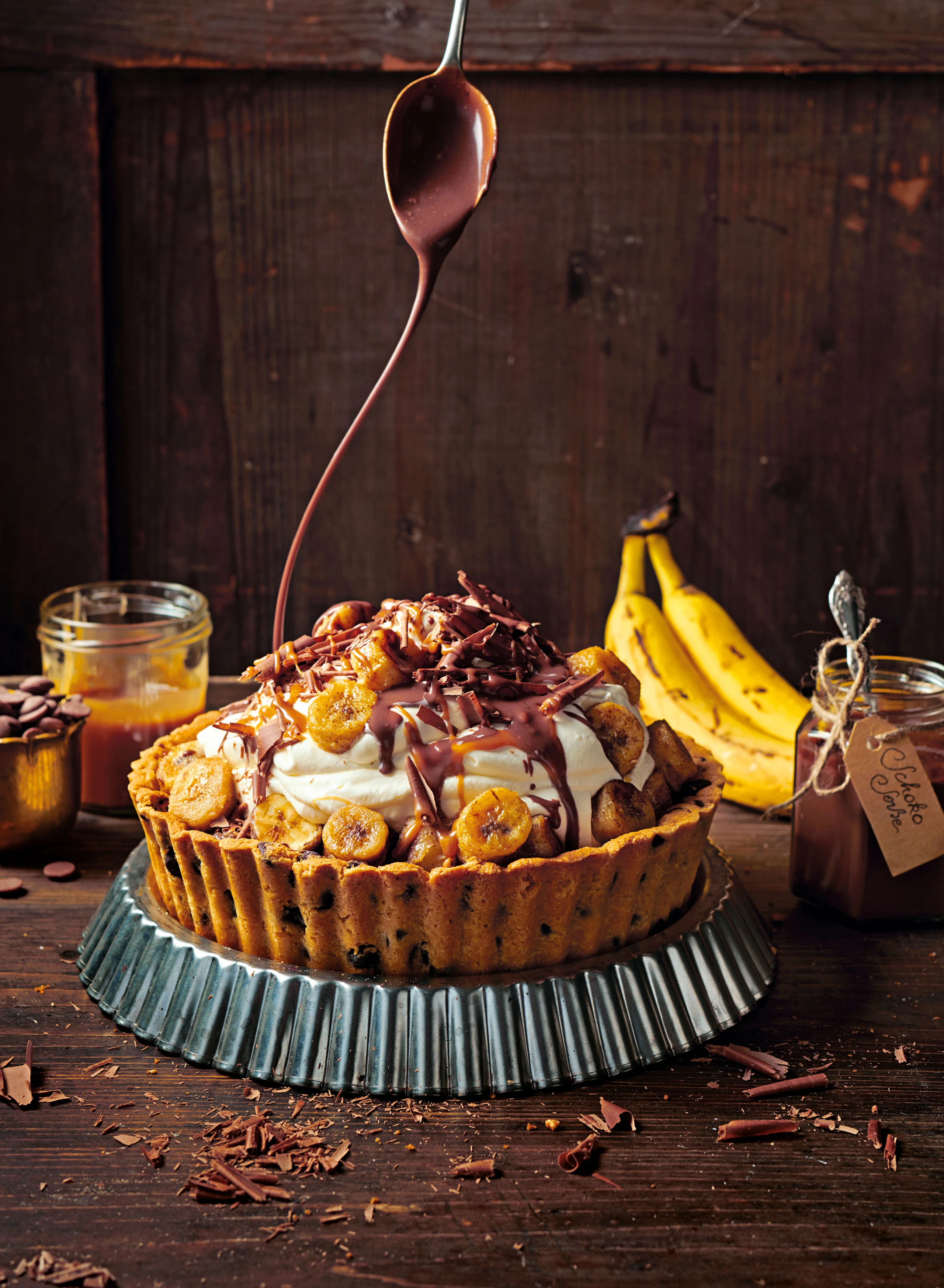 Banoffee-Pie mit Dulce de leche