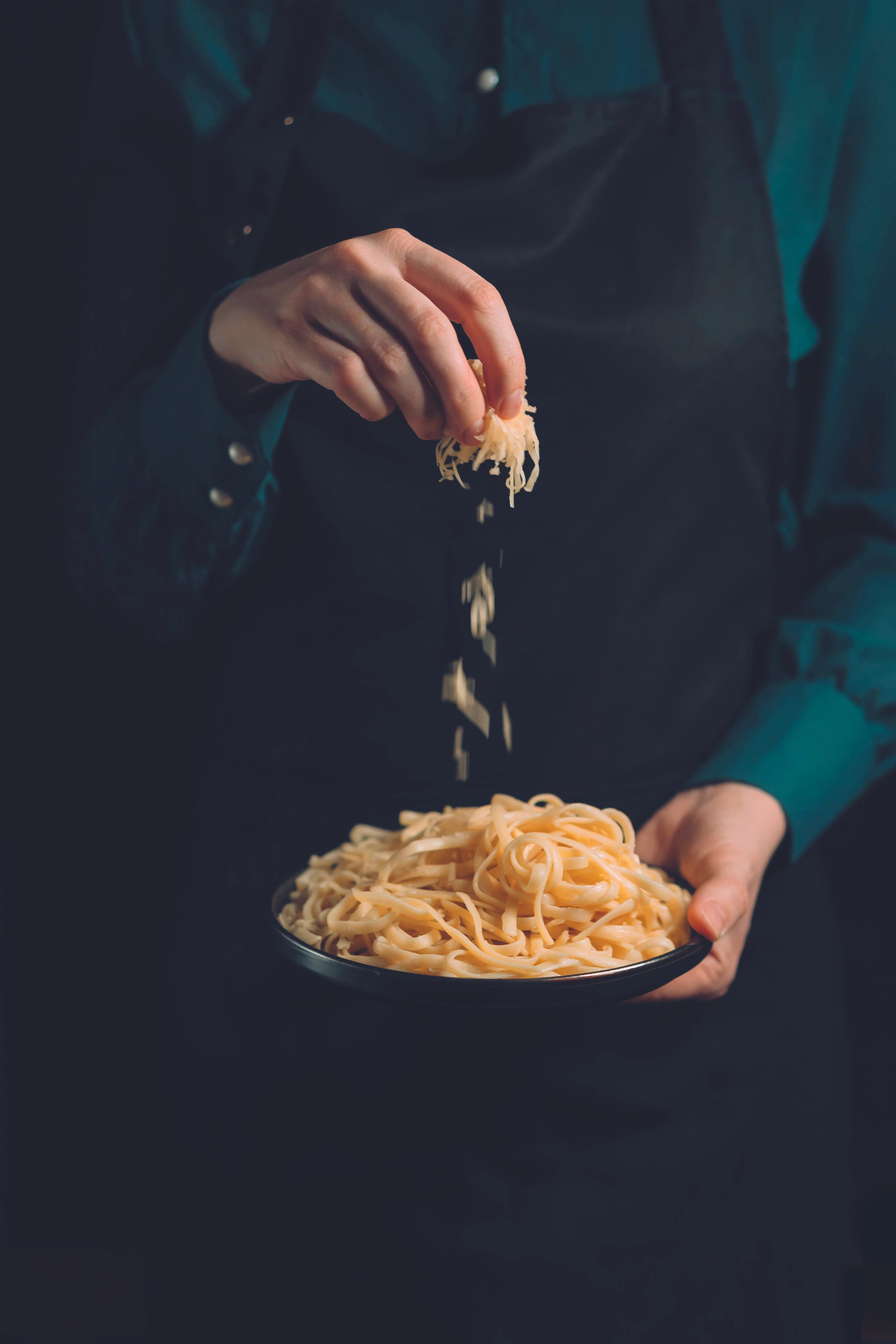 Pizzakäse und Mozzarella