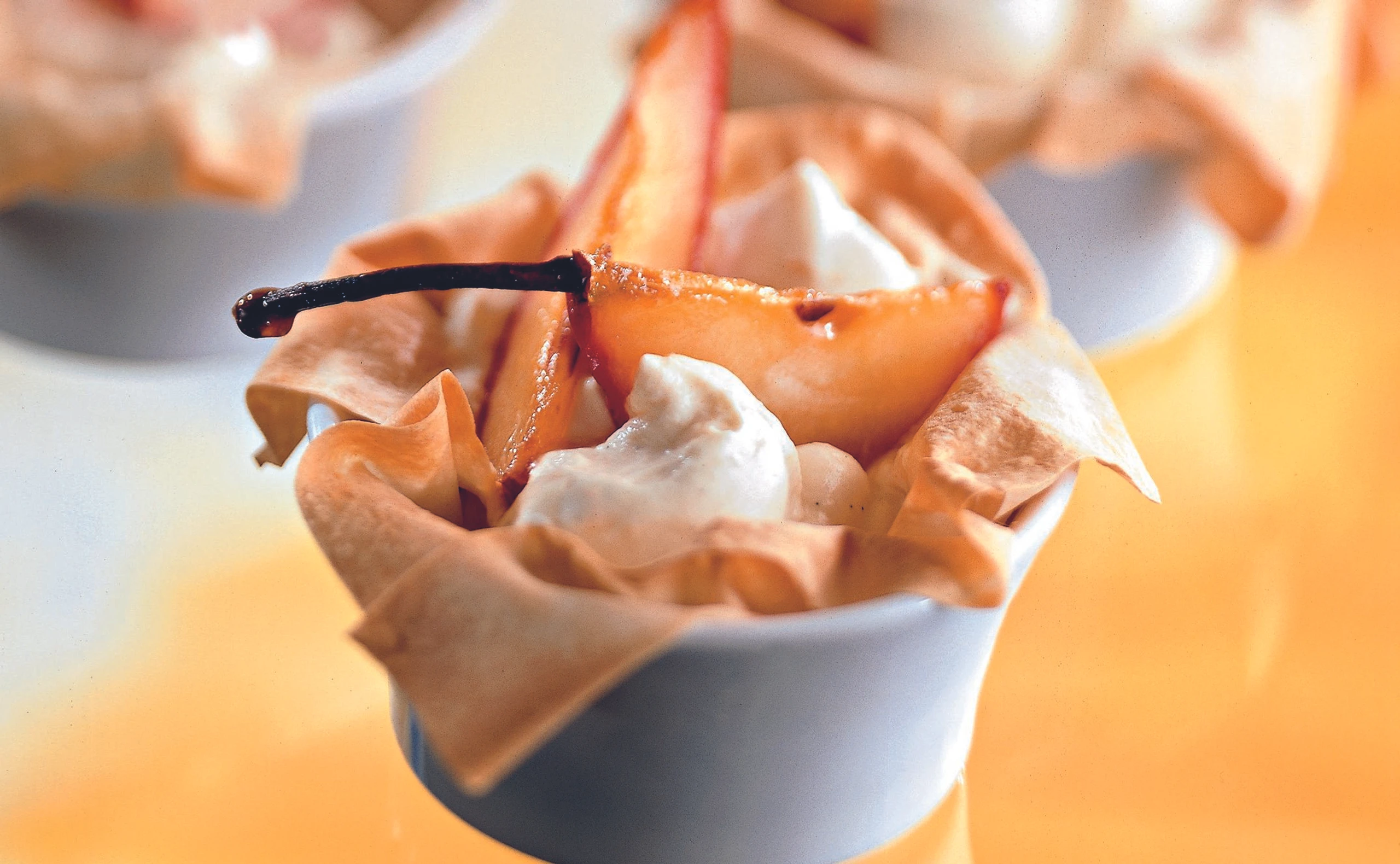 Birnen-Mascarpone-Cup