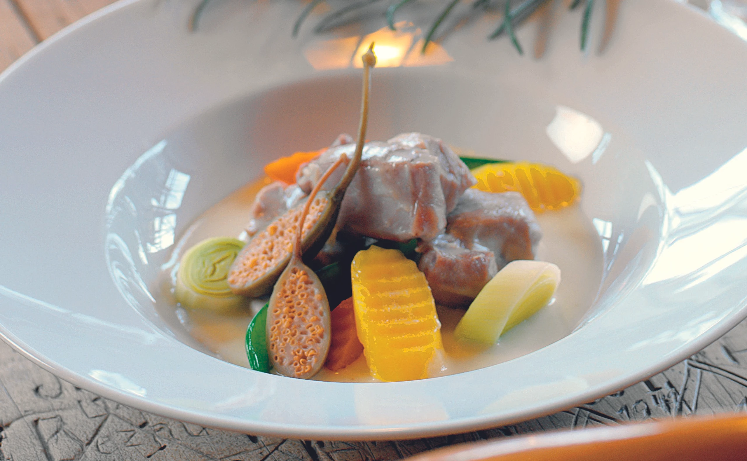 Eingemachtes von der Ländle Kalbshaxe