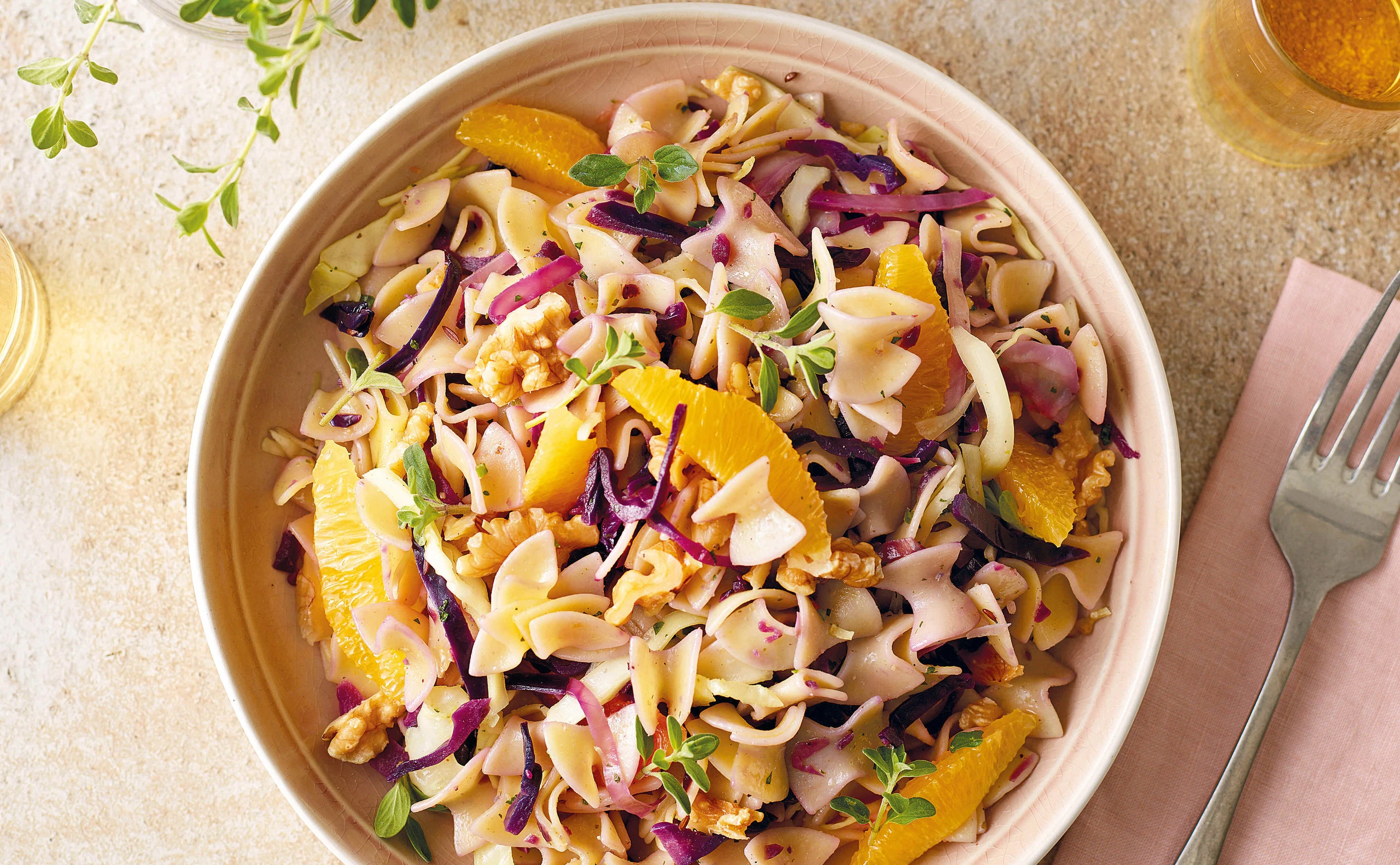 Krautfleckerl Rotweiß