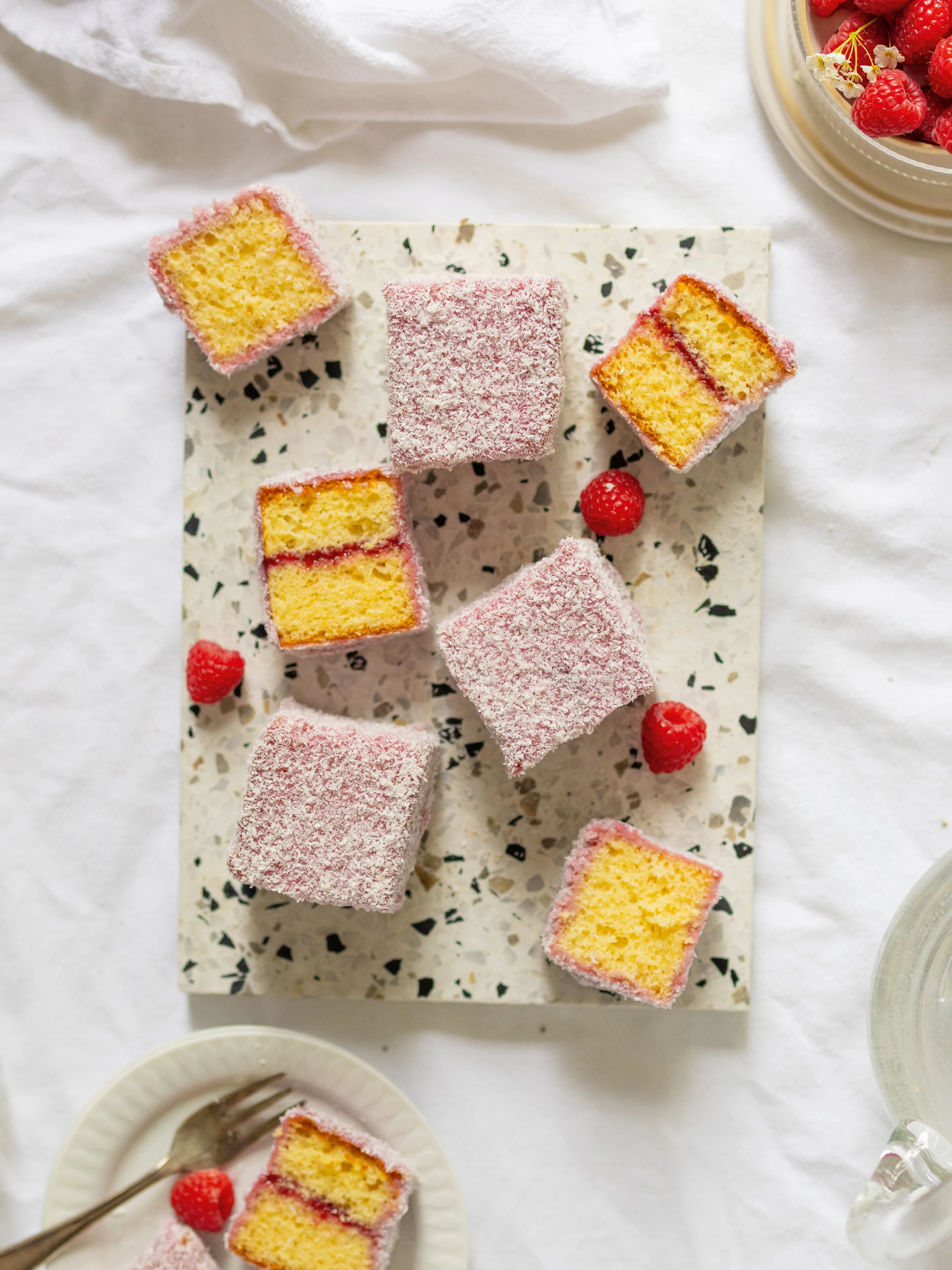 Himbeer-Kokos-Čupavci