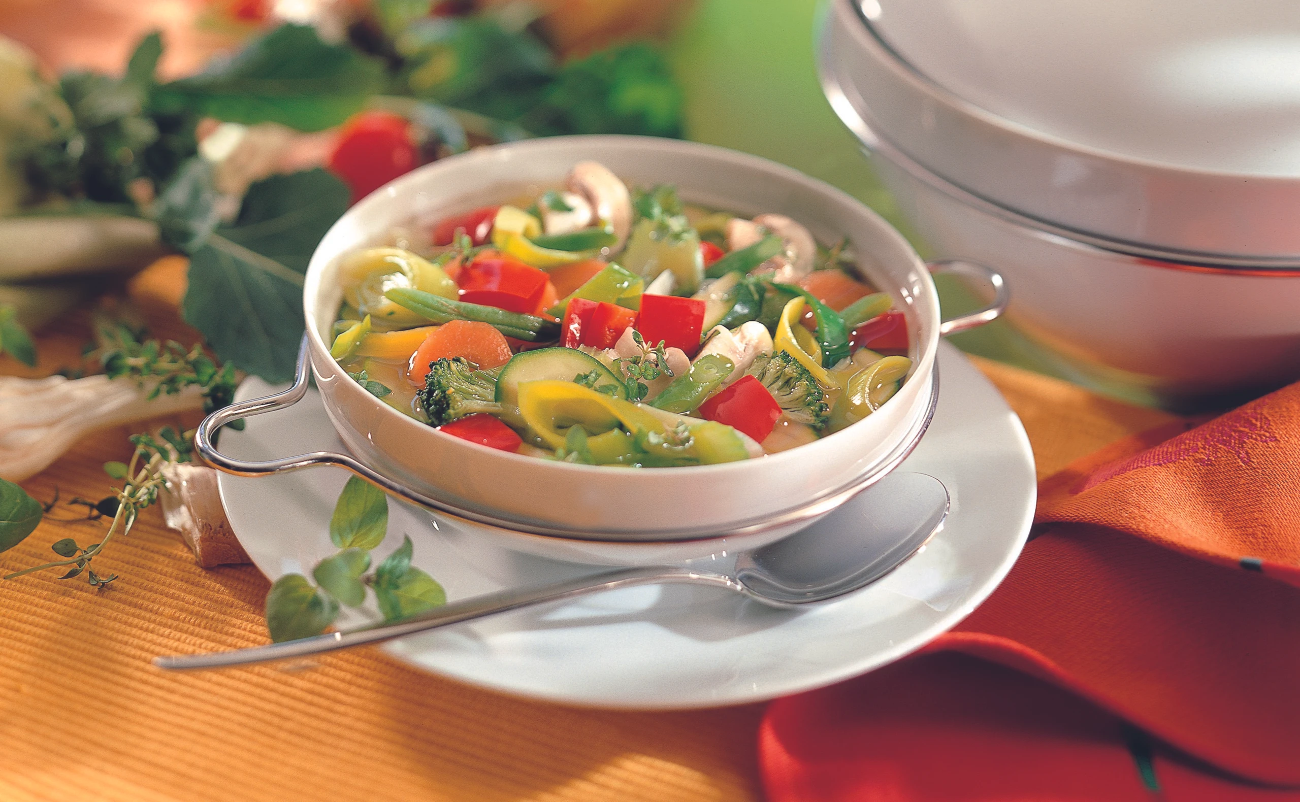 Wunderbare Gemüsesuppe