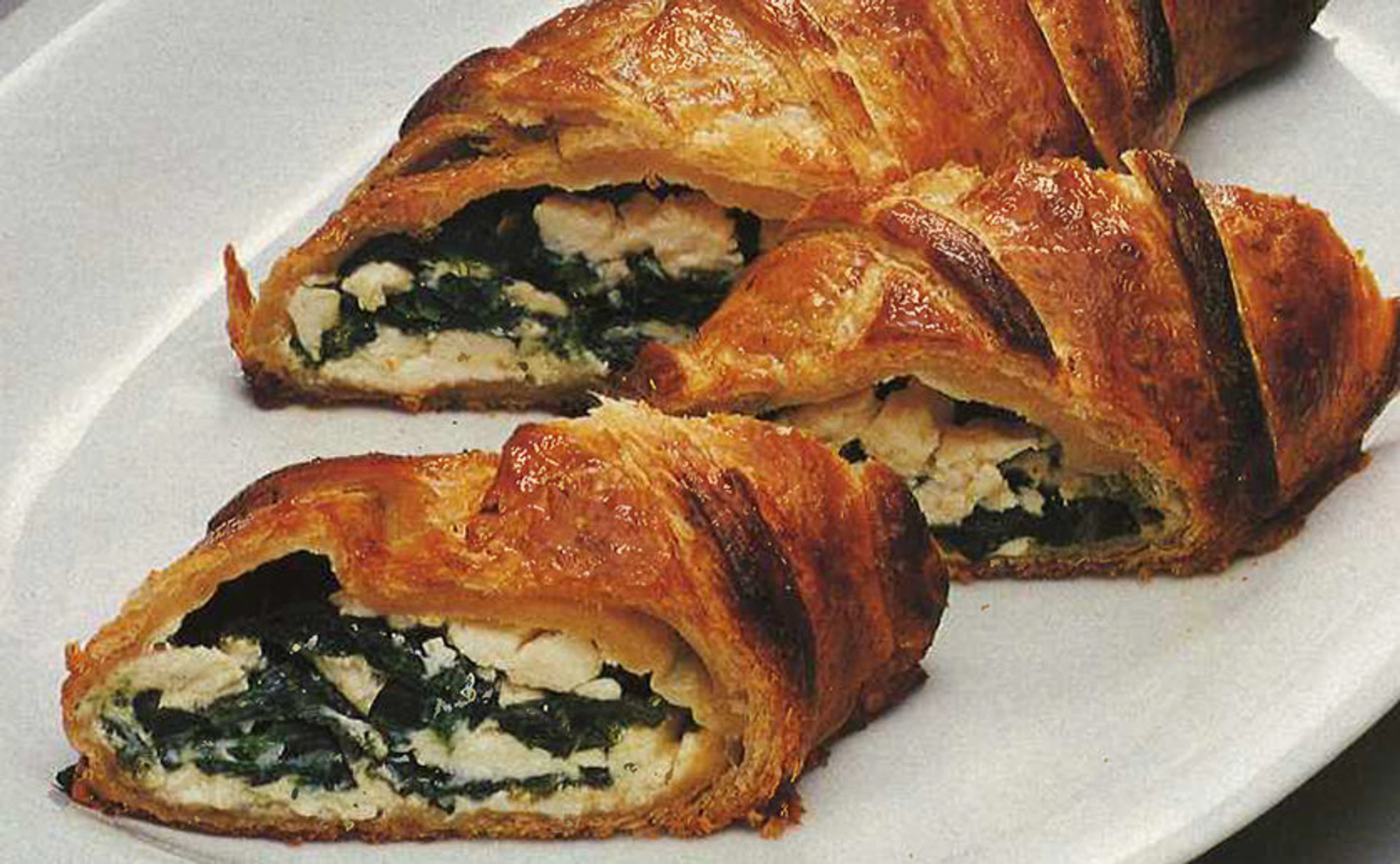 Griechischer Spinatstrudel