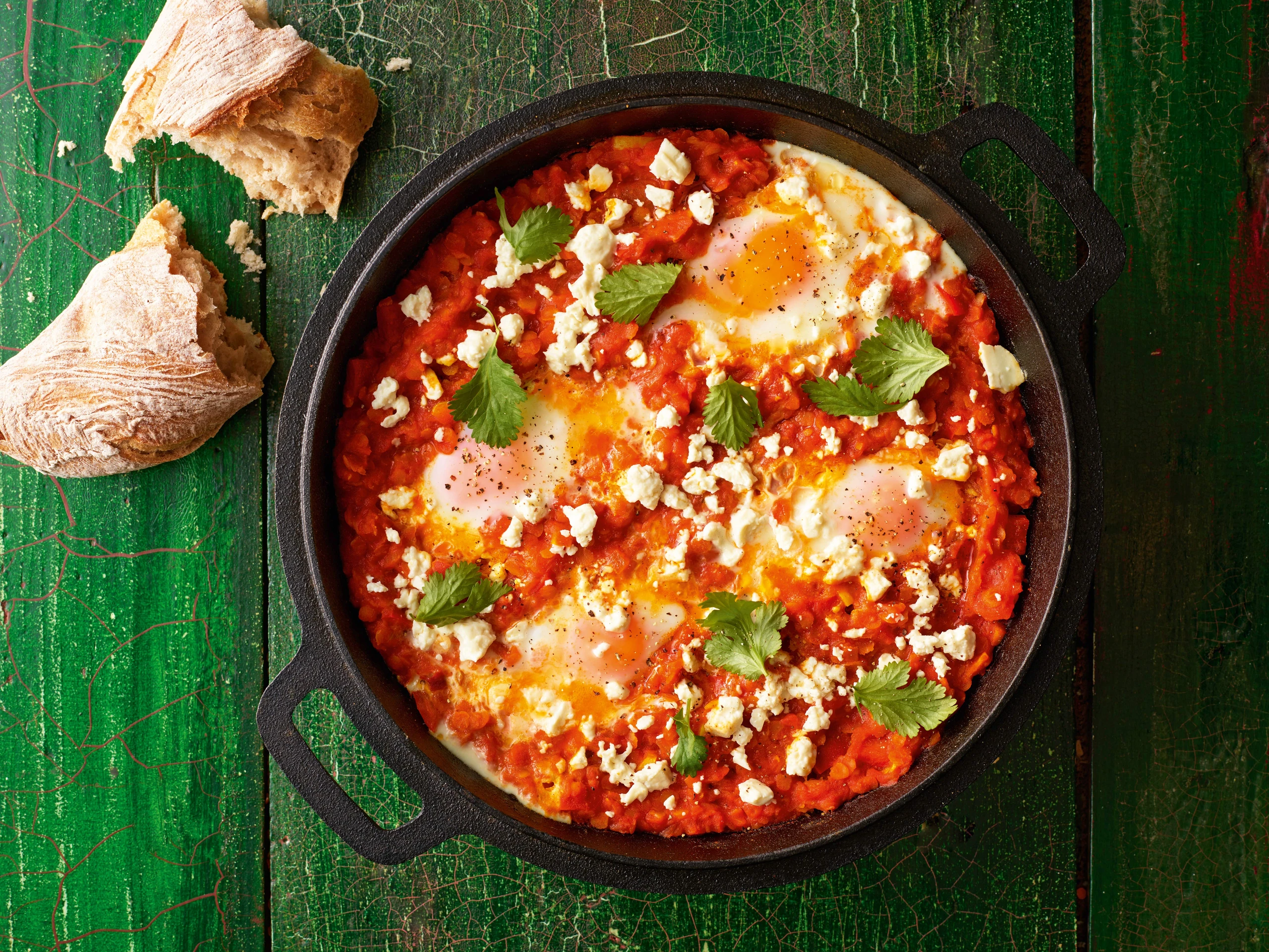 Linsen-Shakshuka