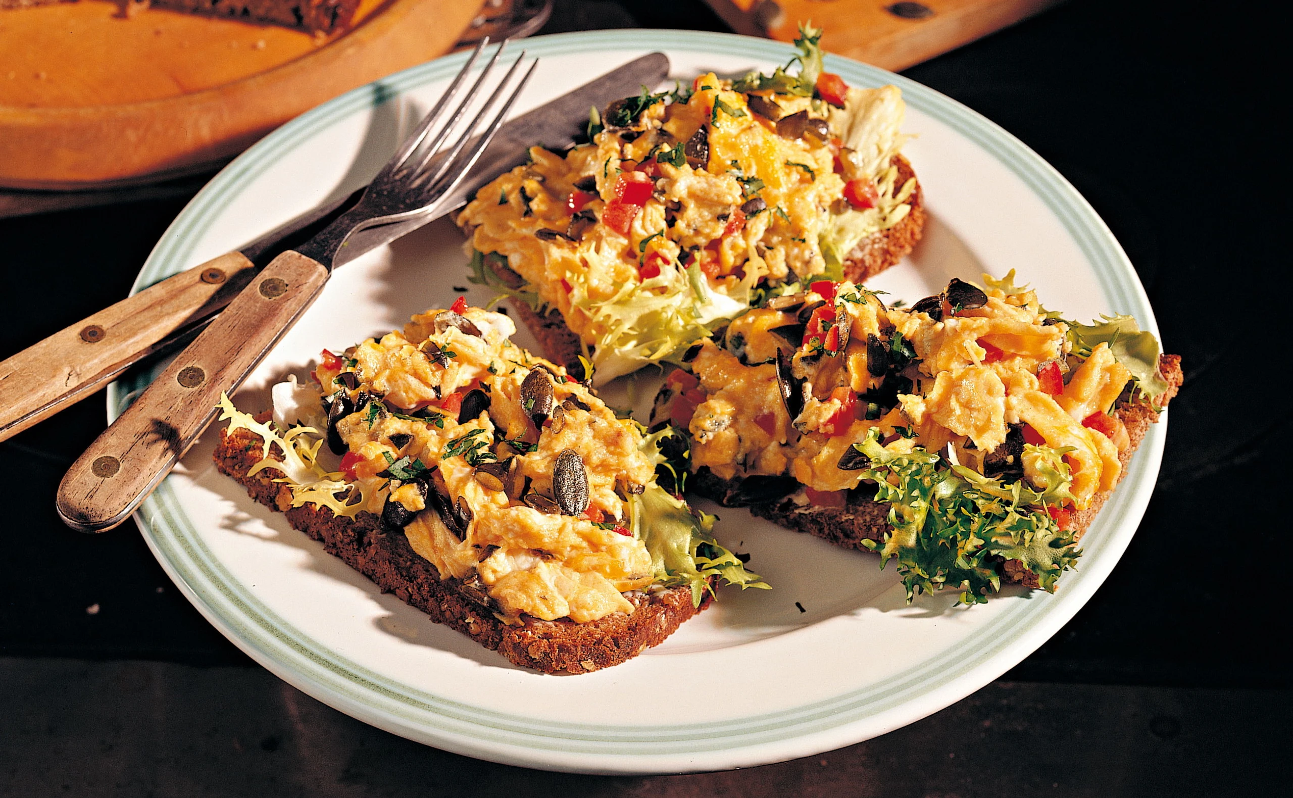 Kürbiskern-Eierspeise