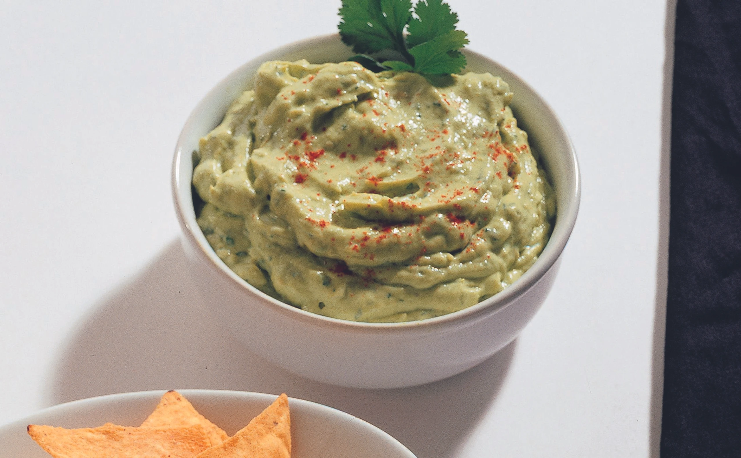 Avocadocreme mit Tacos