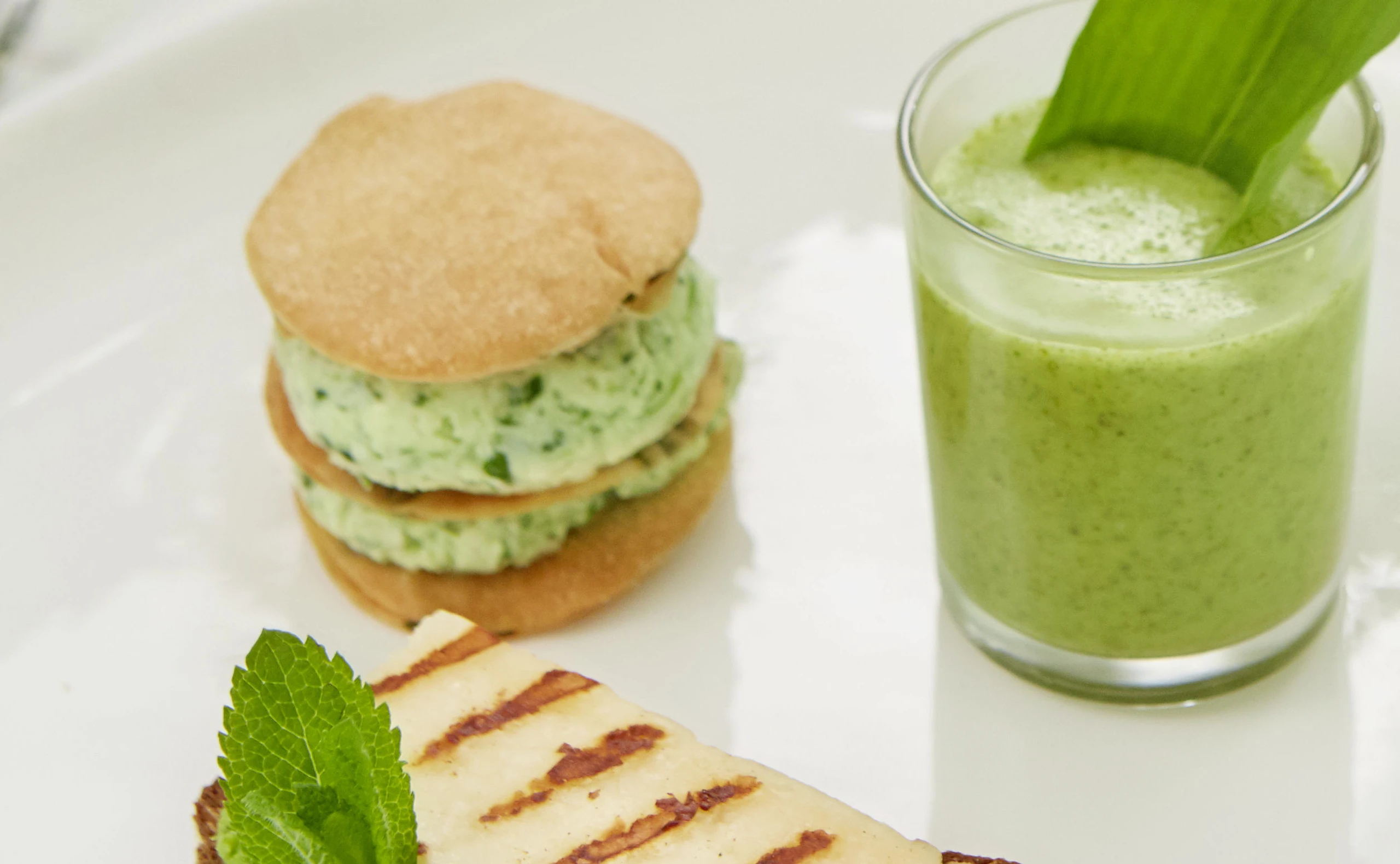 Strudelteig-Türmchen mit Rucolacreme