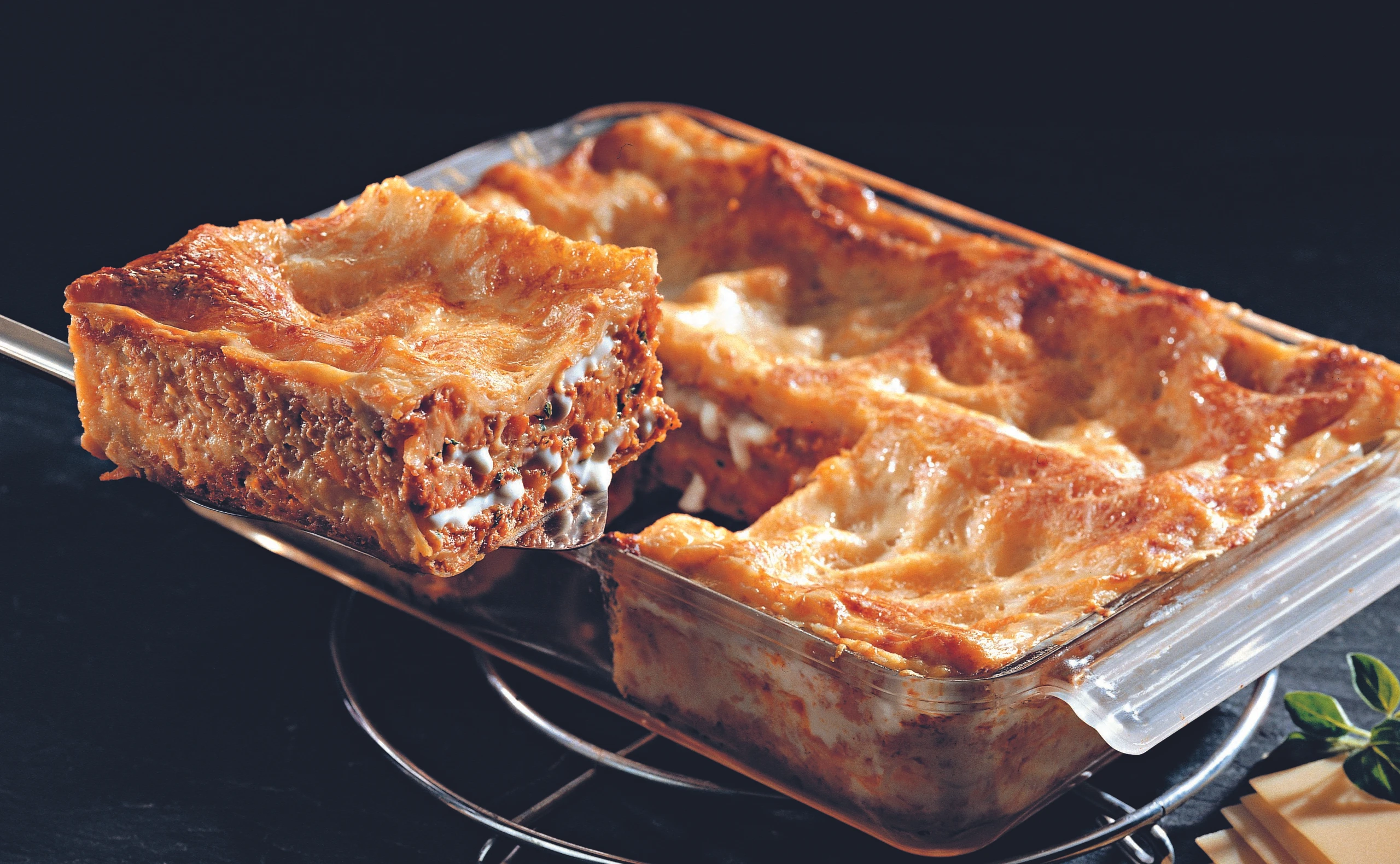 Lasagne al forno mit Ragout