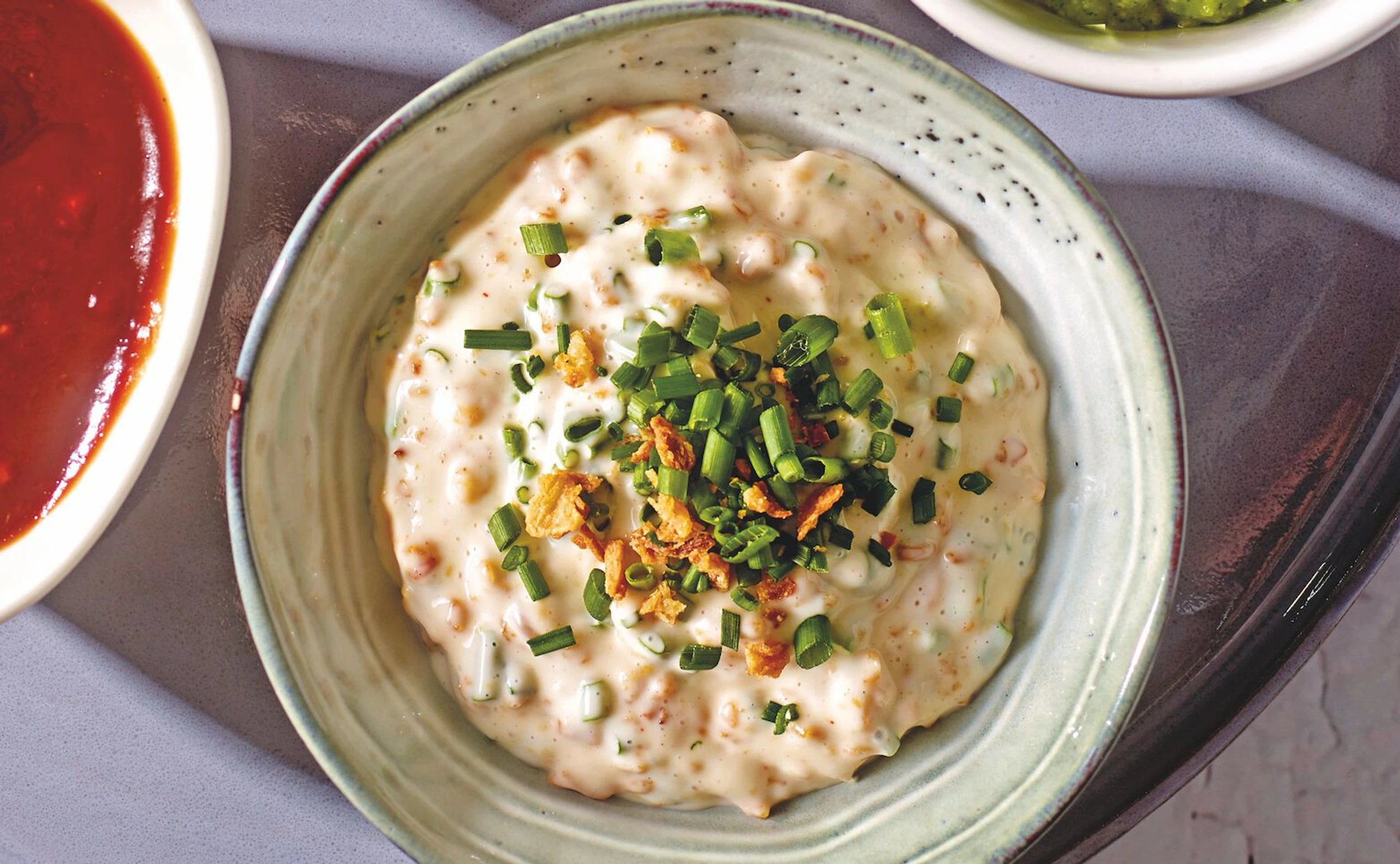 Röstzwiebel-Mayonnaise