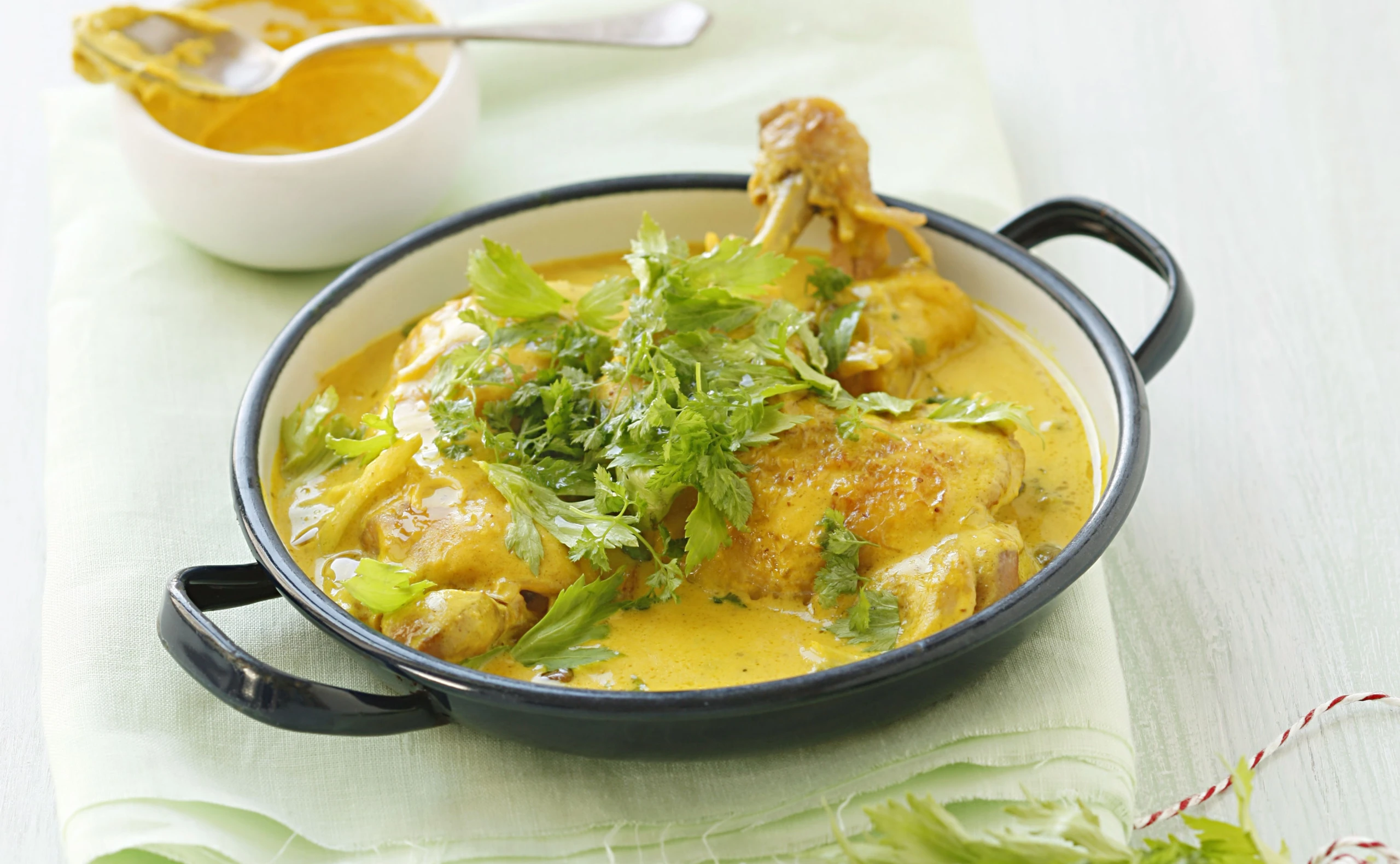 Hühnerragout mit Kapern