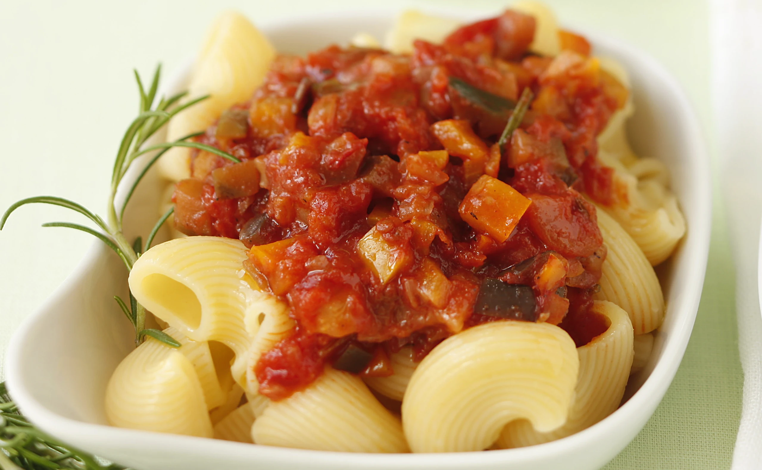 Pipe rigate mit Ratatouille