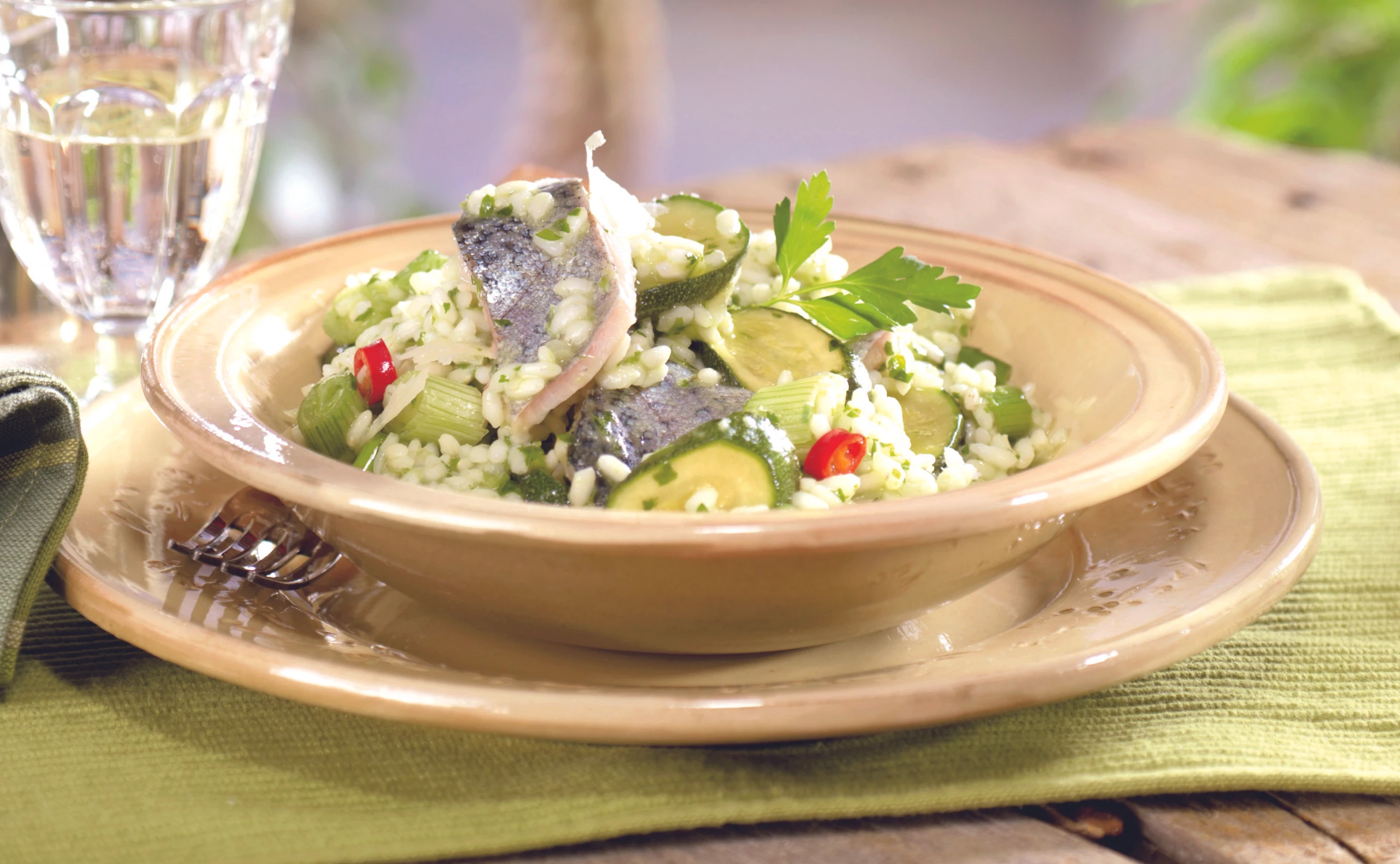 Risotto alla Trota: Forellenrisotto