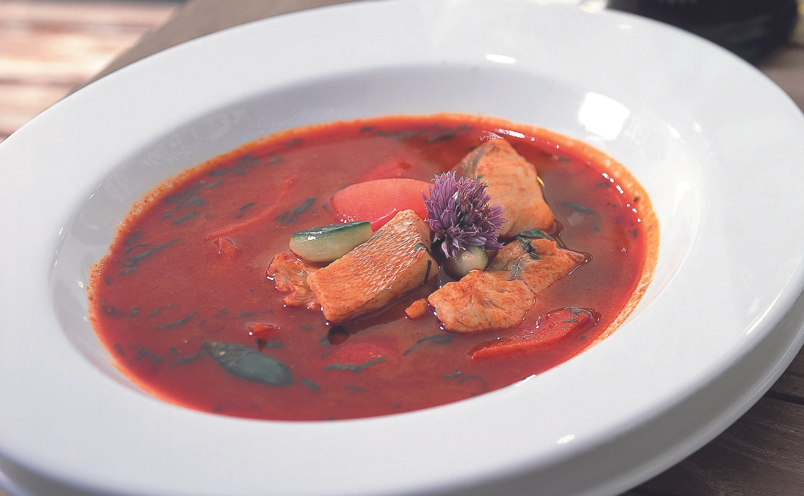 Burgenländische Fischsuppe