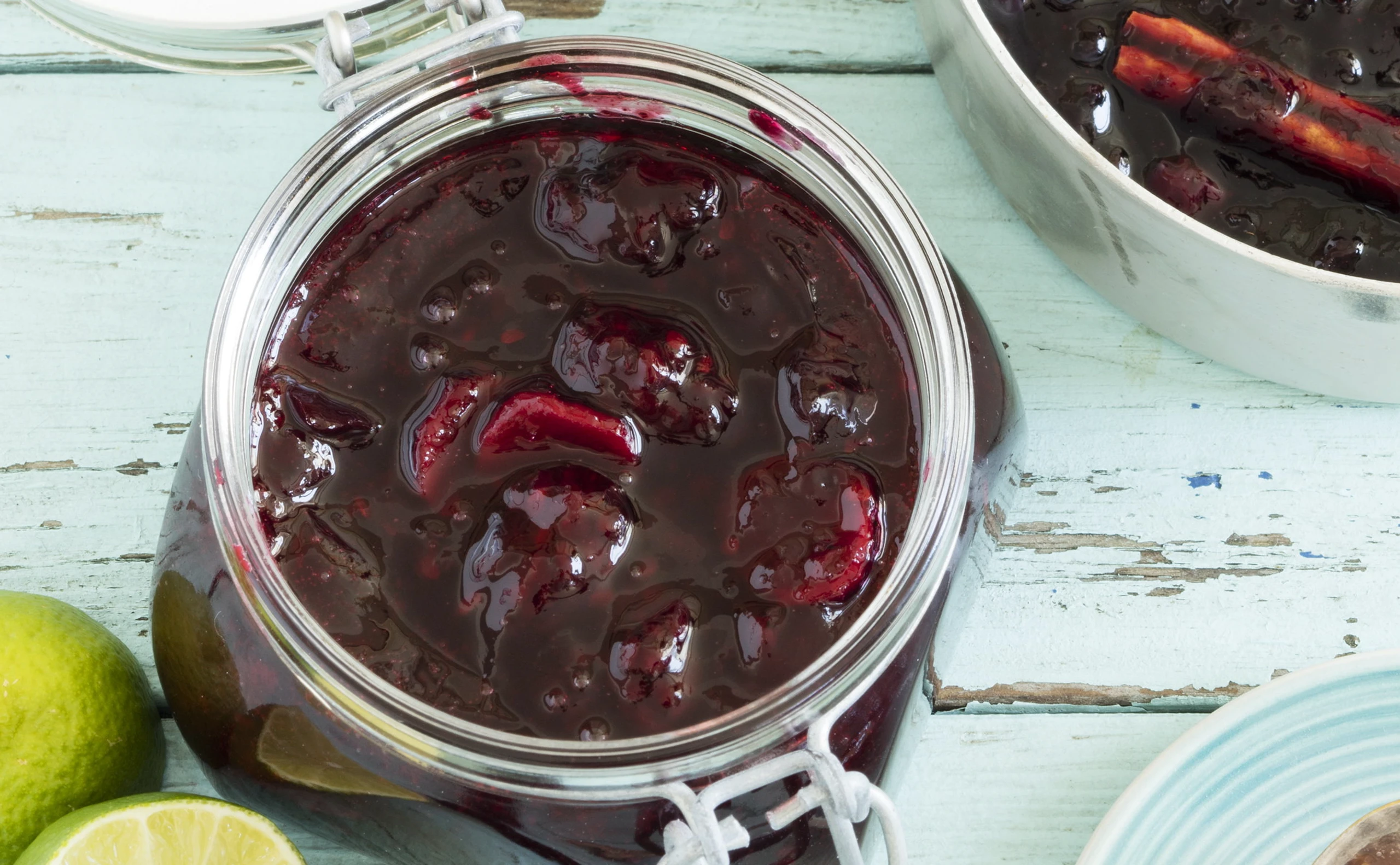 Brombeere-Limetten-Marmelade