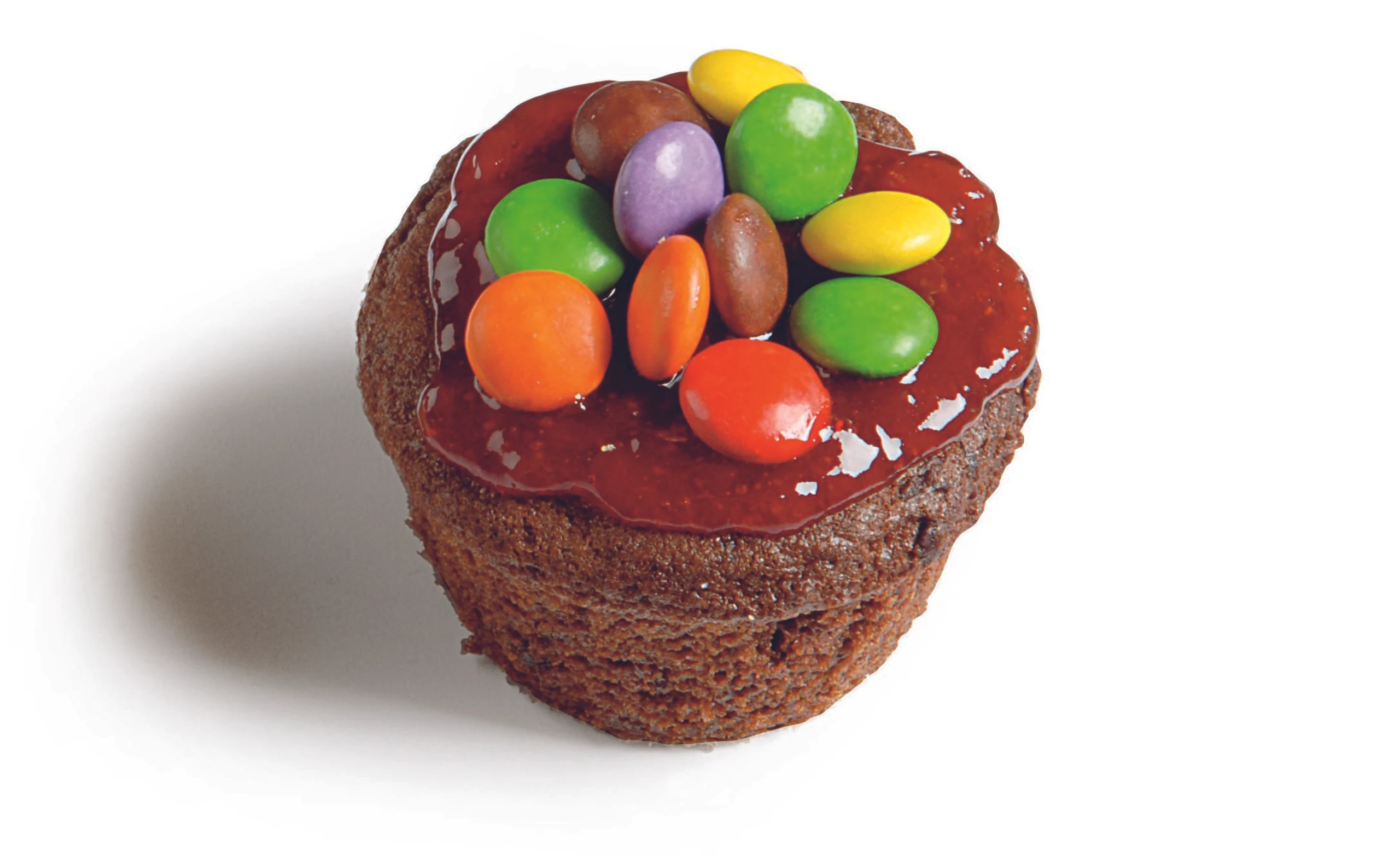 Bunte Schoko-Muffins
