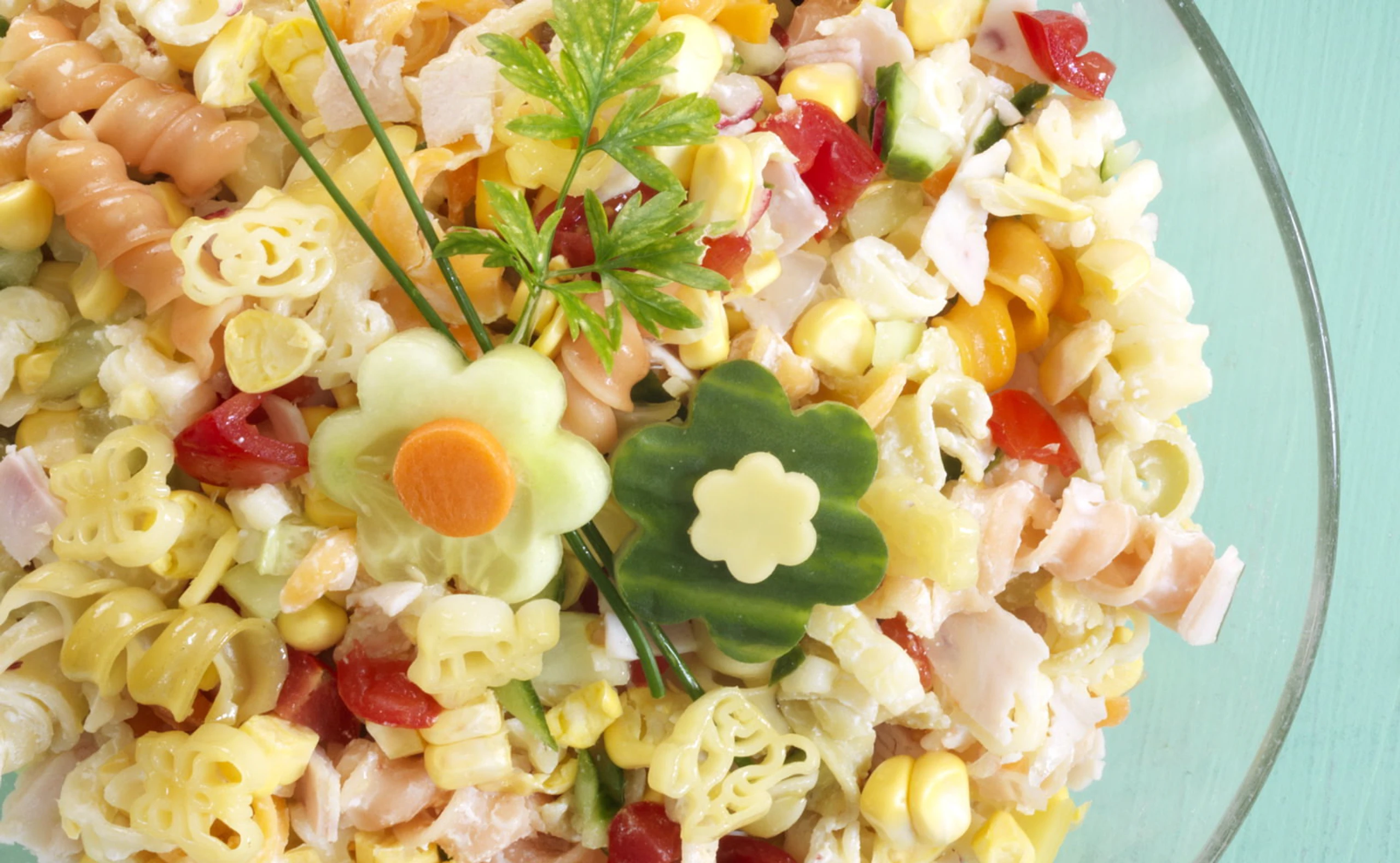Konfetti-Nudelsalat