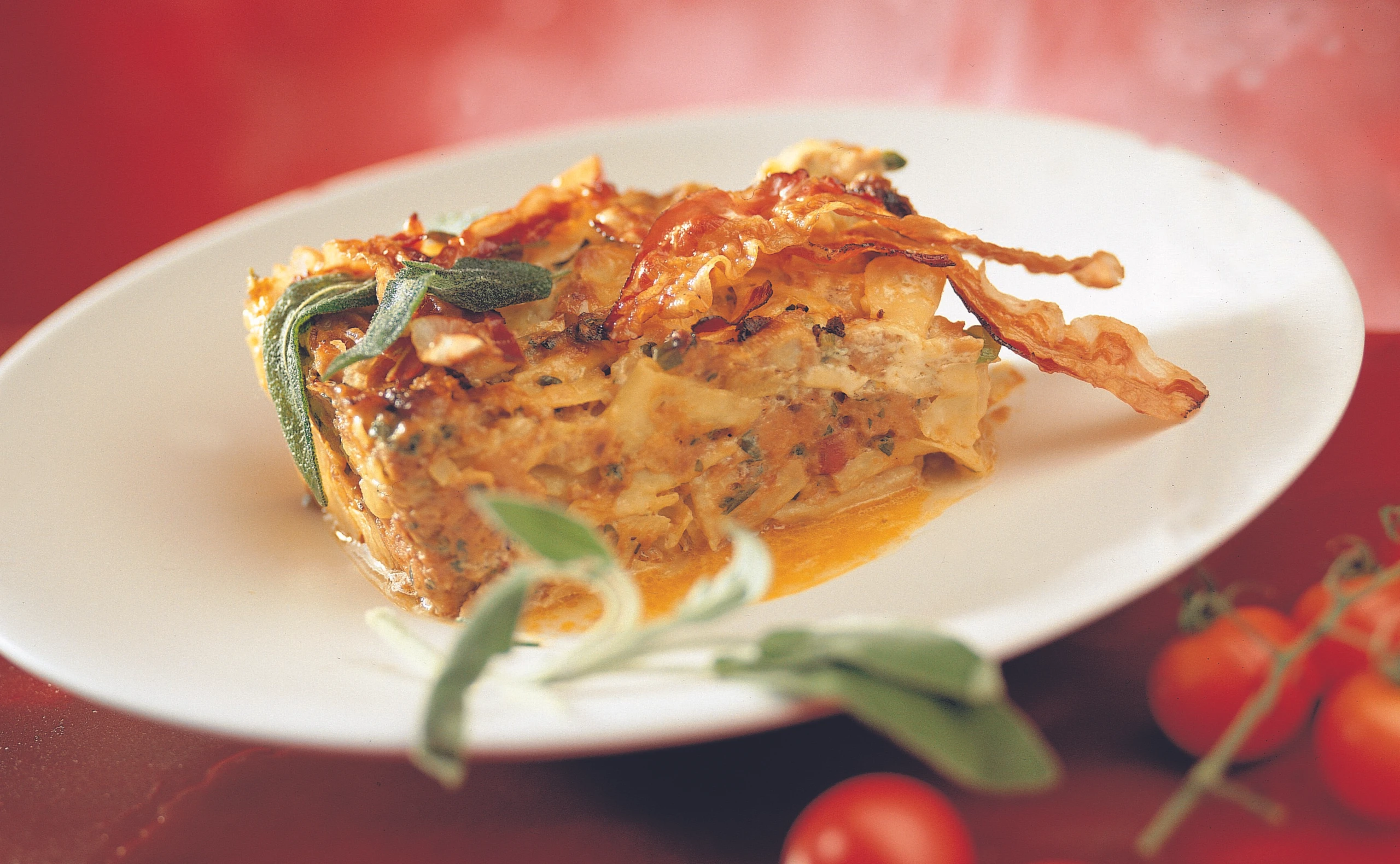 Fleckerlauflauf mit Faschiertem
