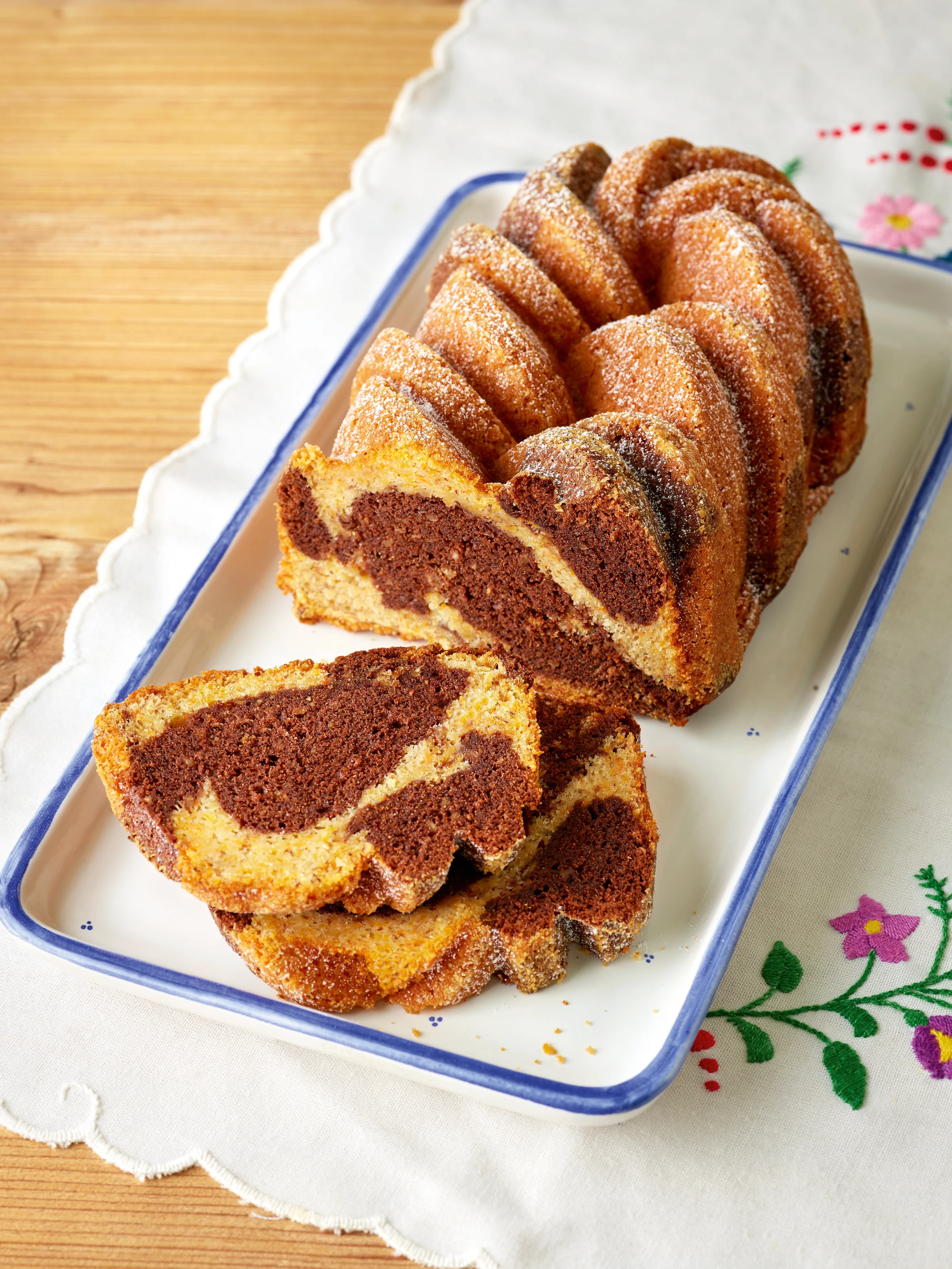 Marmor-Karottenkuchen