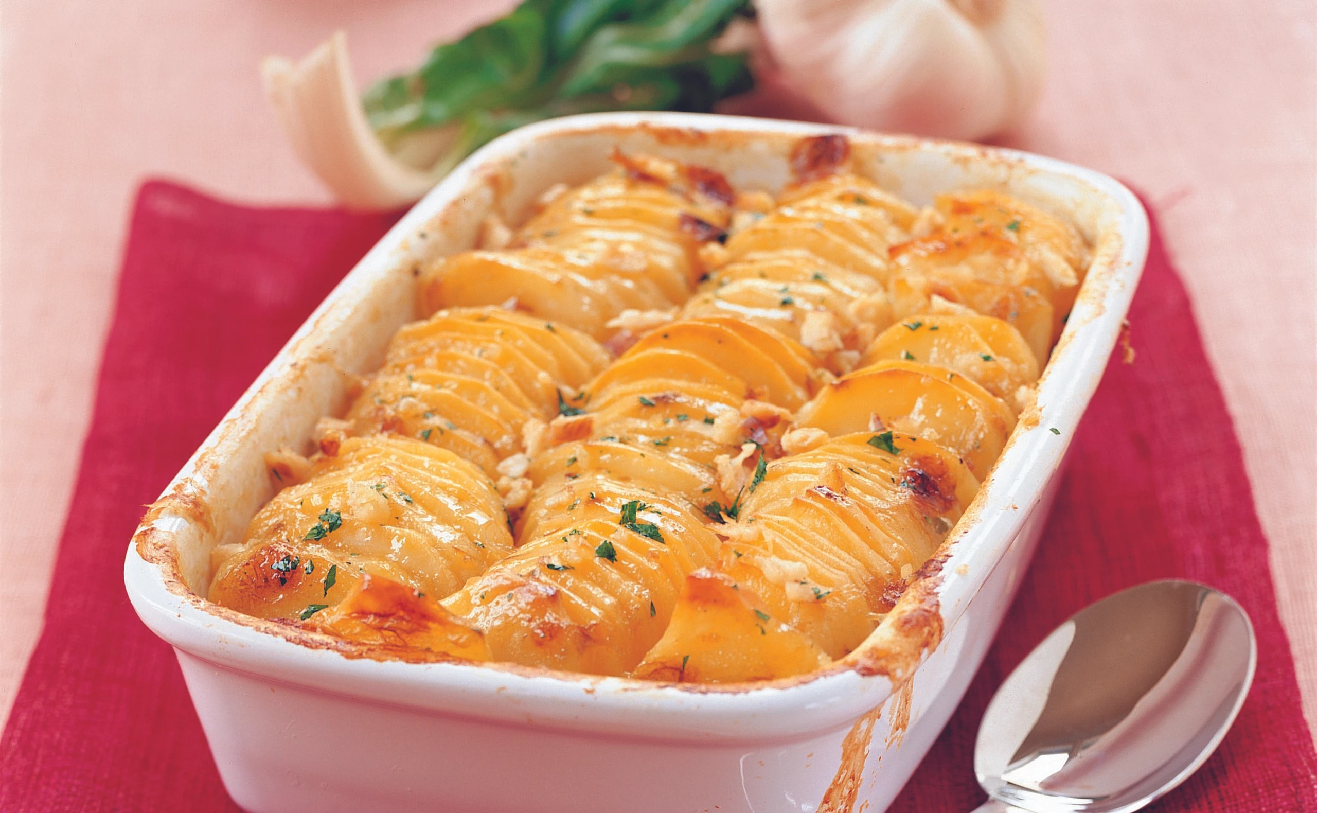 Gemüsegratin mit Räucherfisch