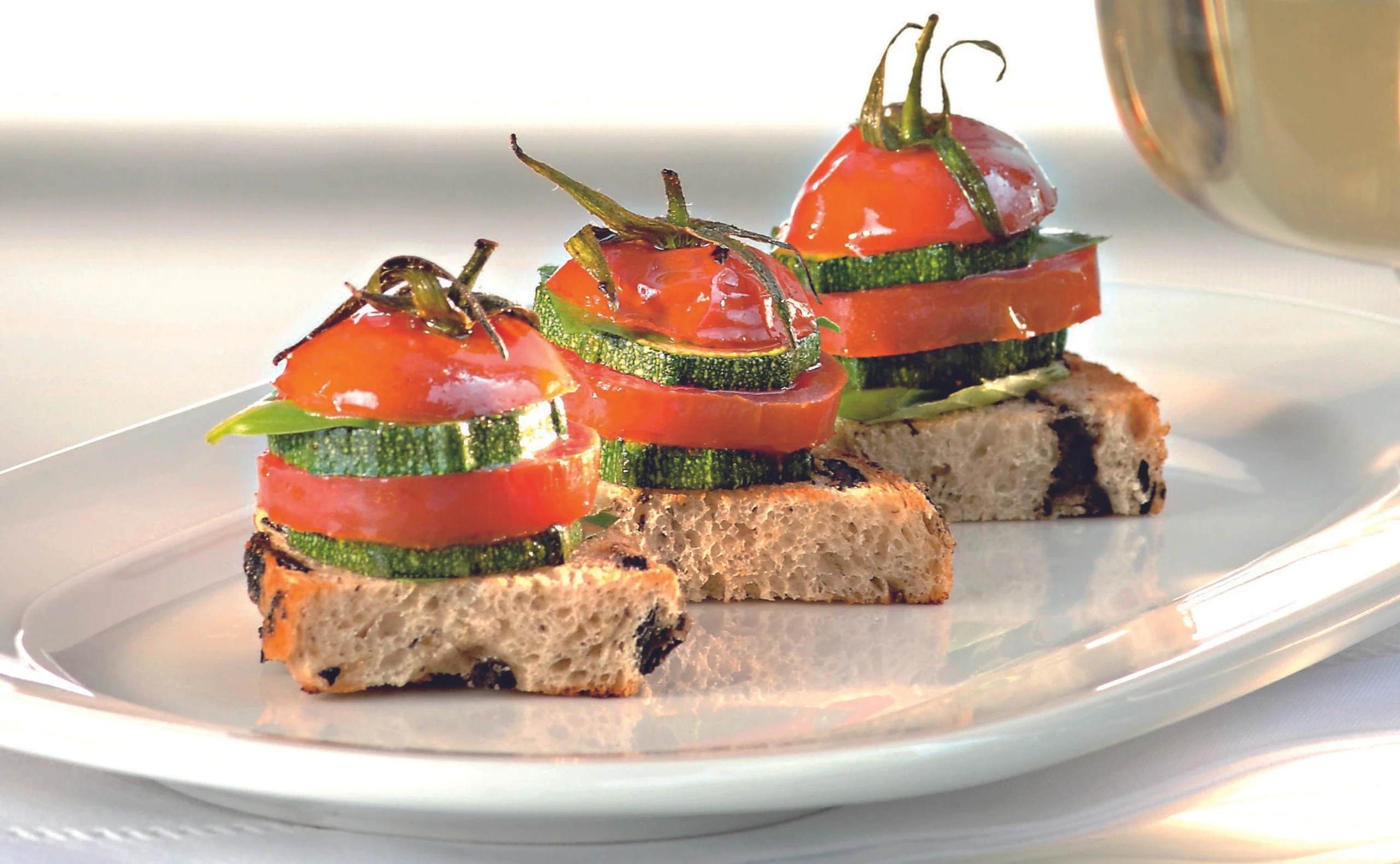 Mediterrane Gemüsebrötchen