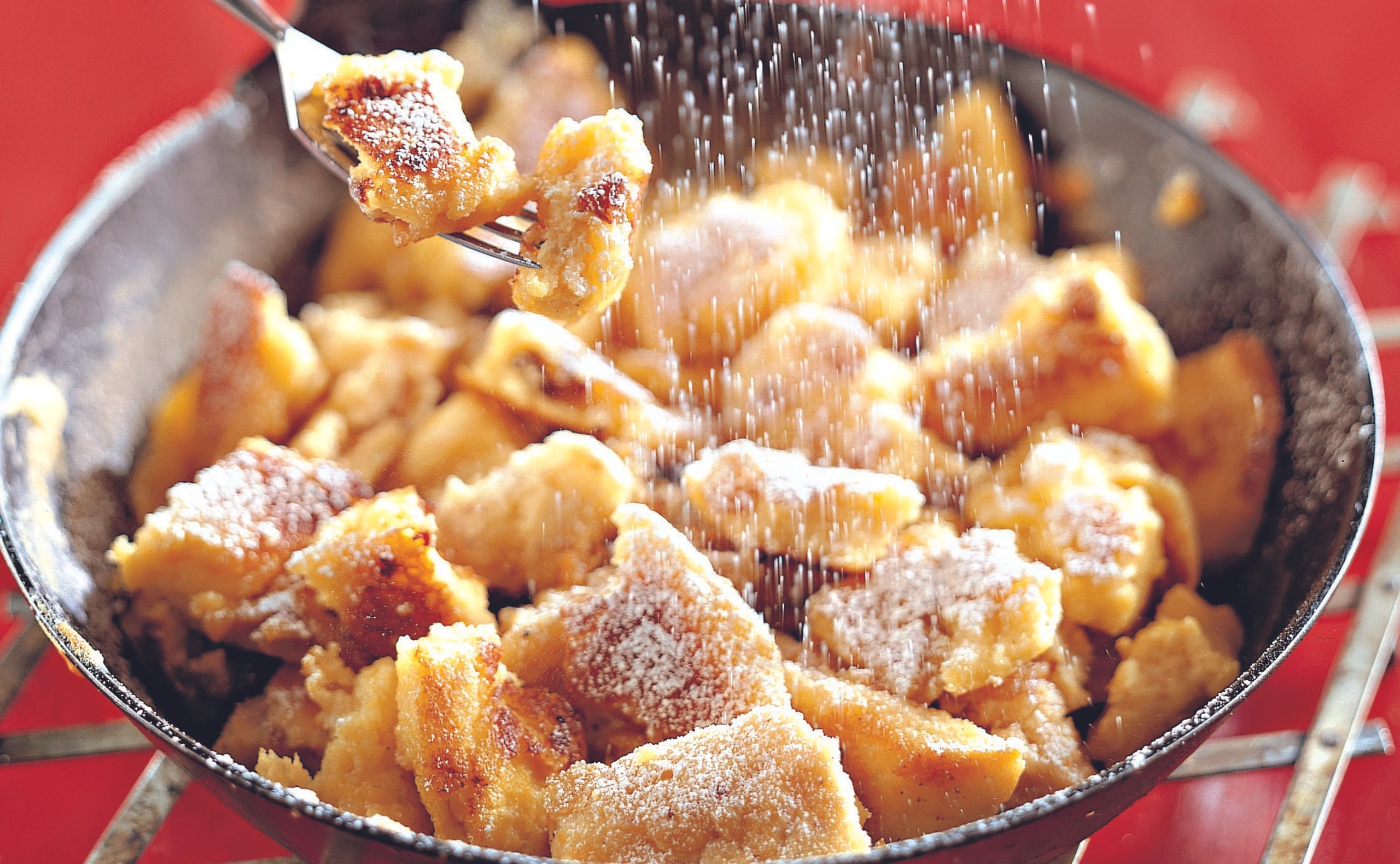 Kaiserschmarrn ohne Rosinen