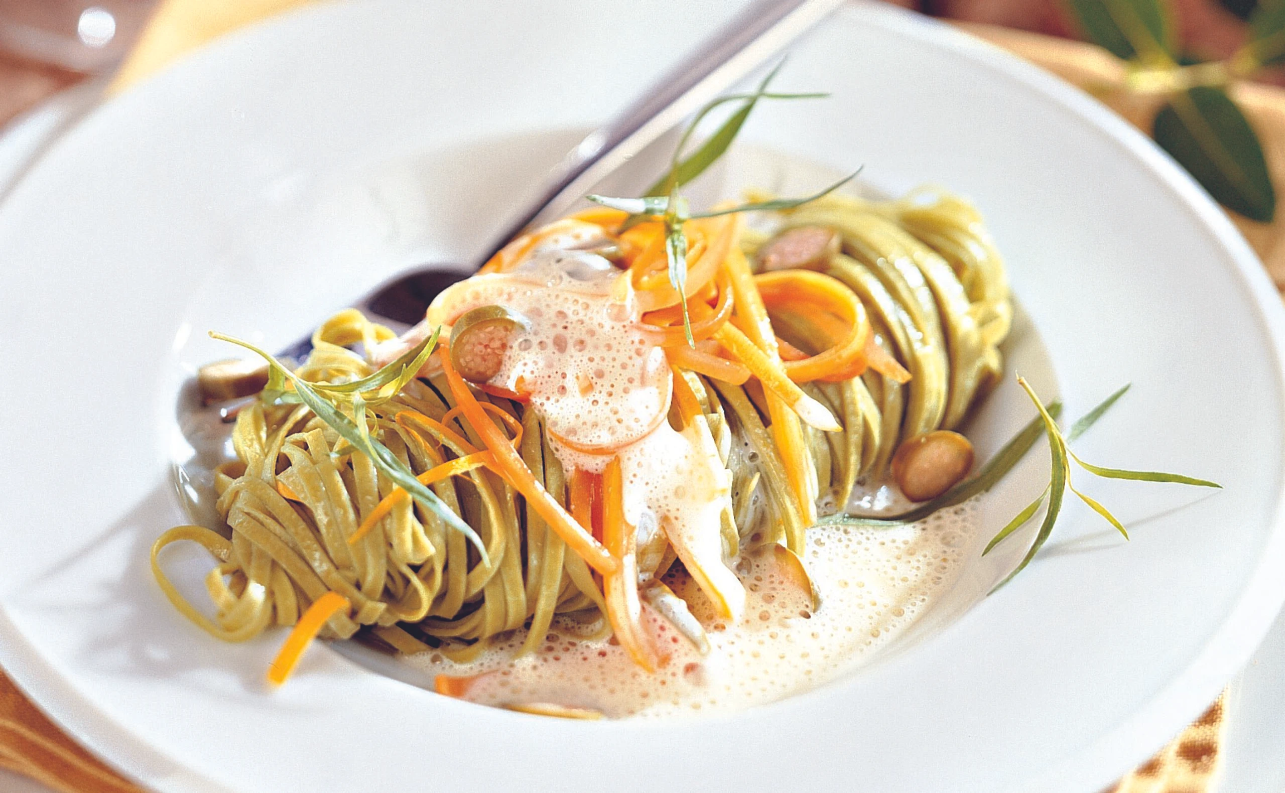 Gemüsepasta mit Estragon