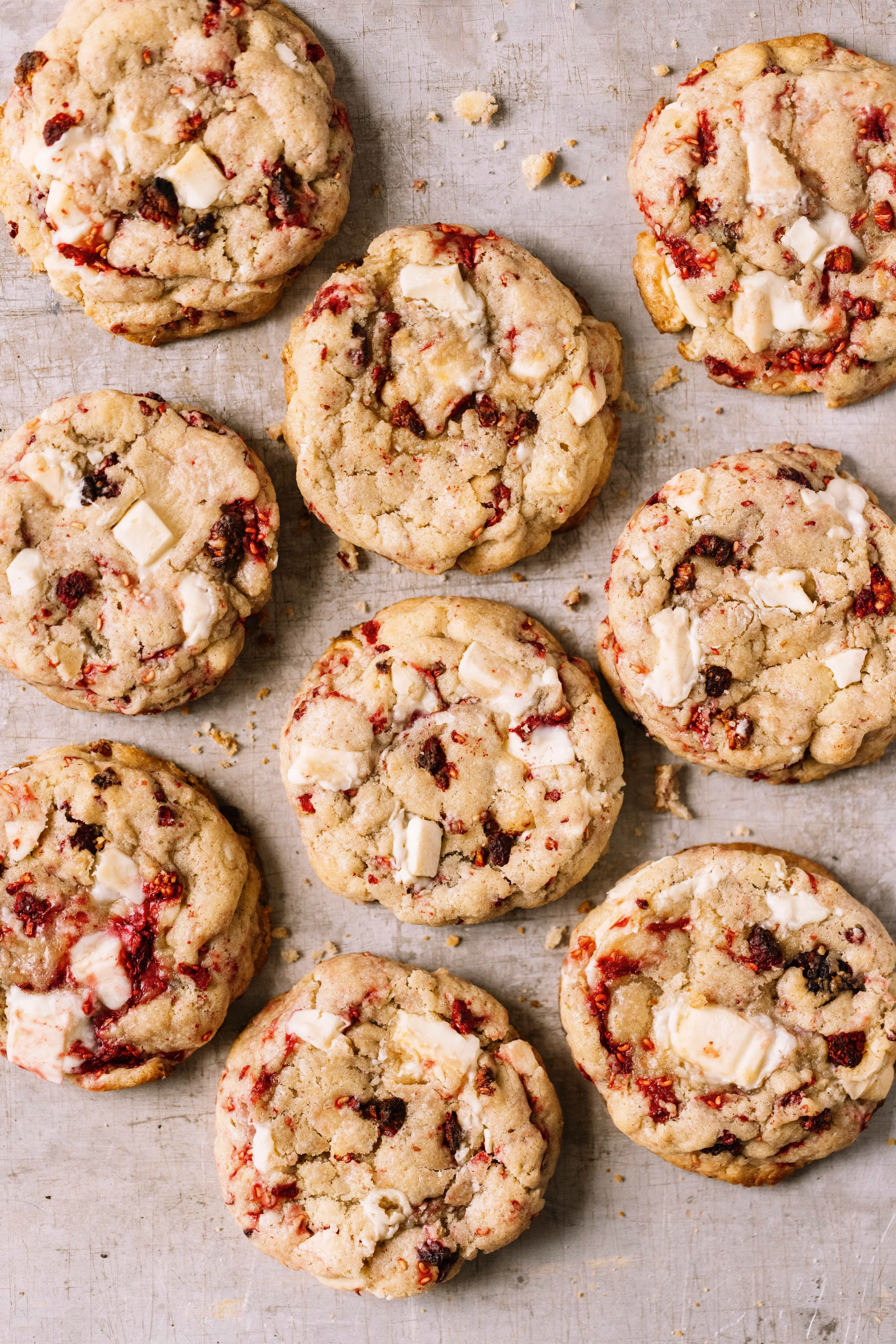 Himbeer-Schoko-Cookies