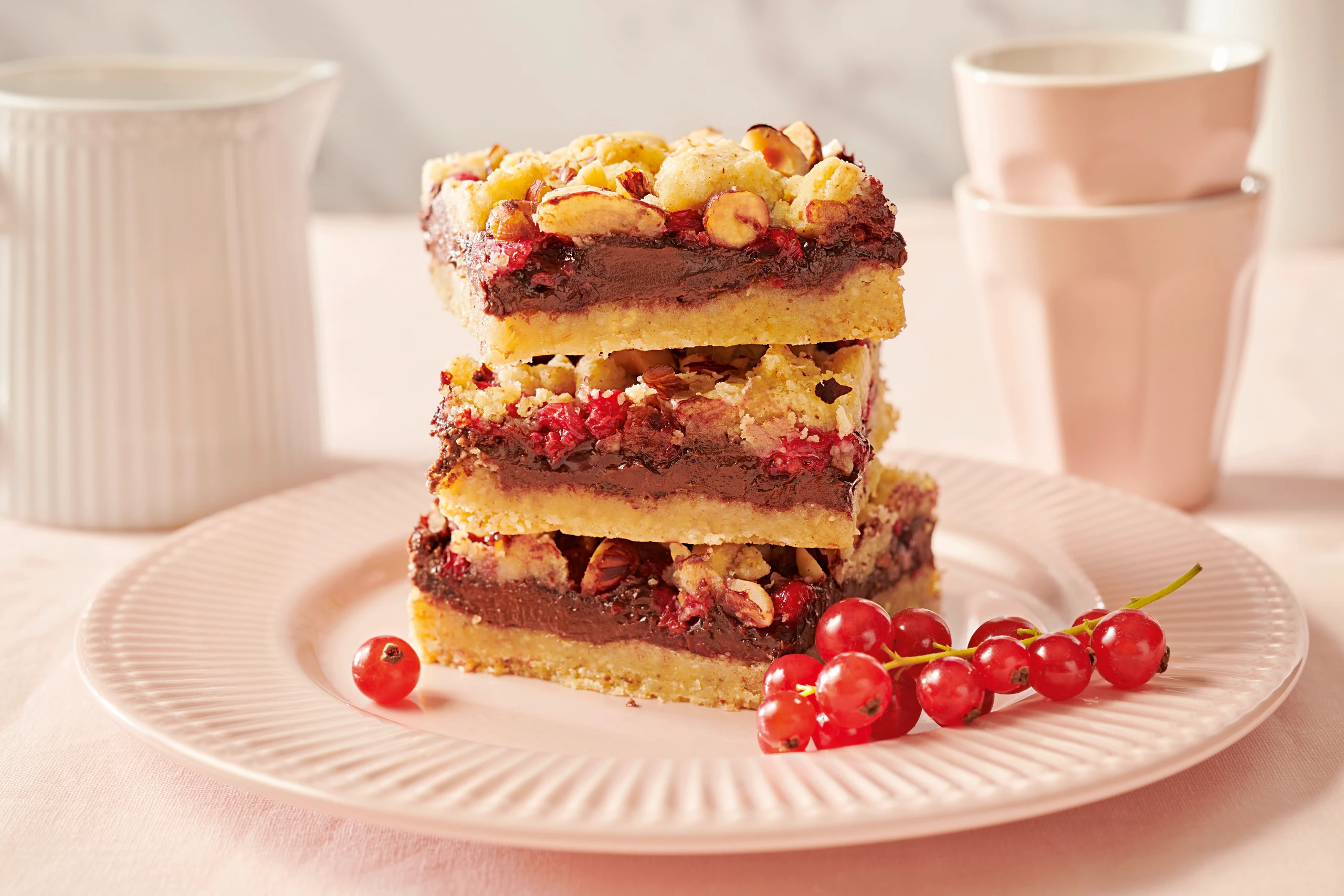 Schoko-Ribisel-Schnitte