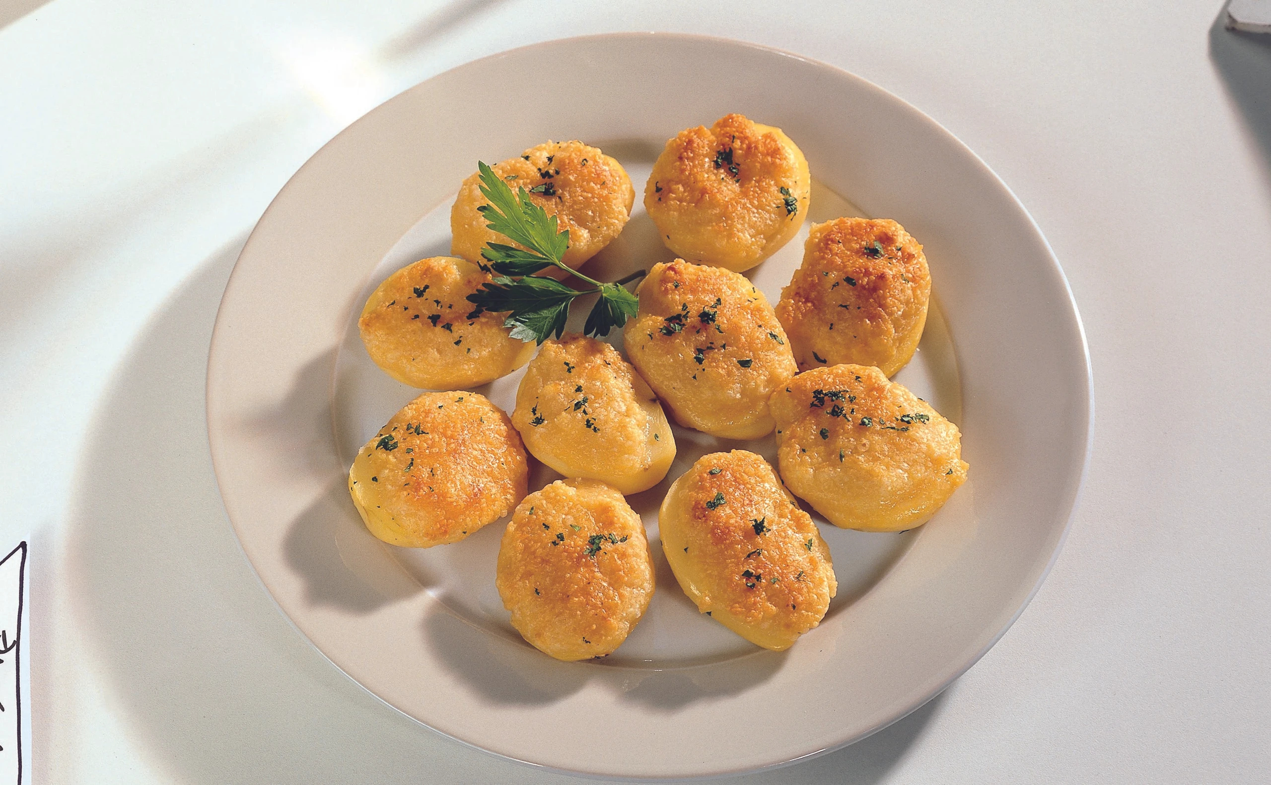 Erdäpfel mit Käsekruste