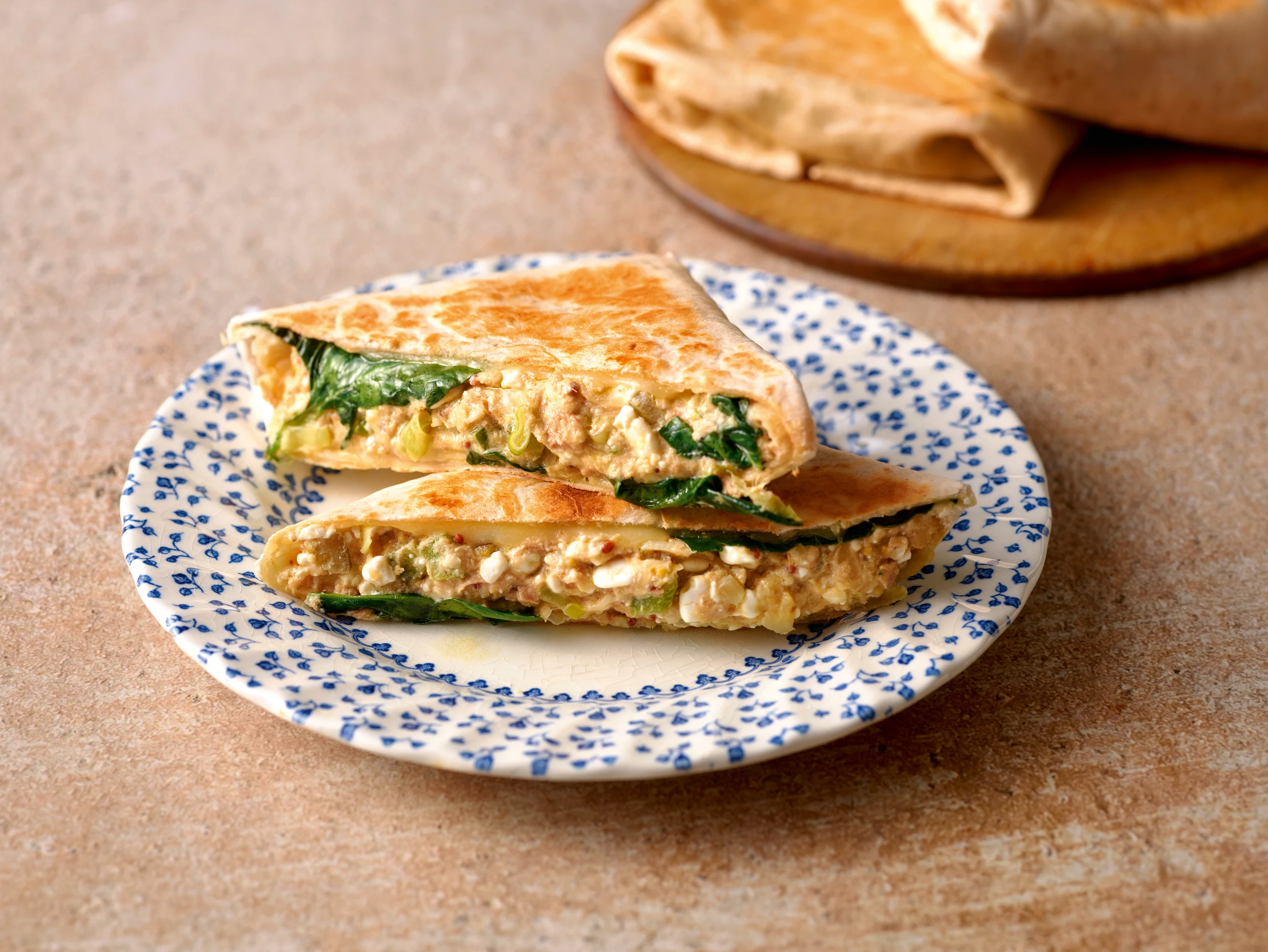Tortillapockets mit Thunfisch